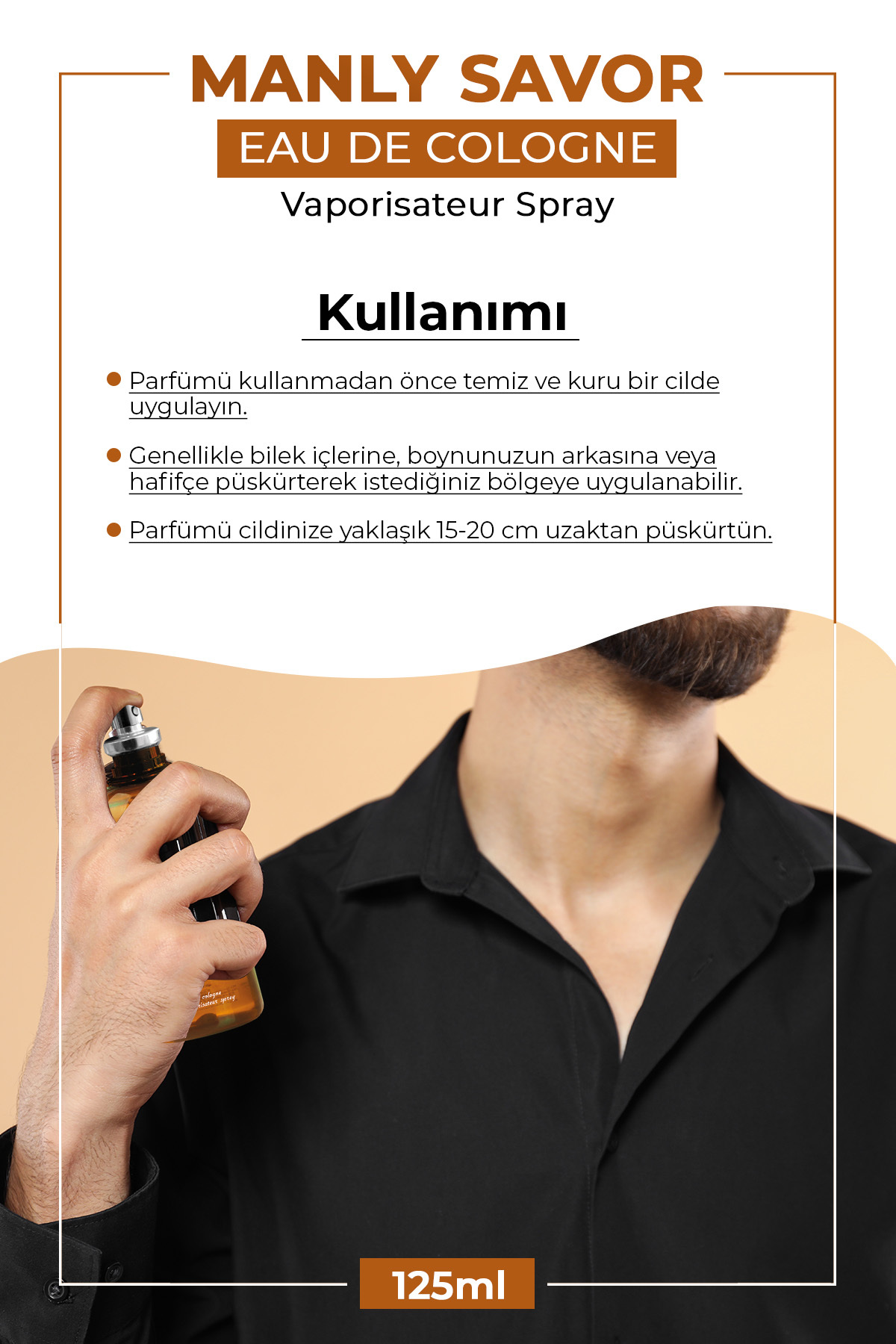 Sora Kozmetik Morfese Manly Savor 125Ml Men