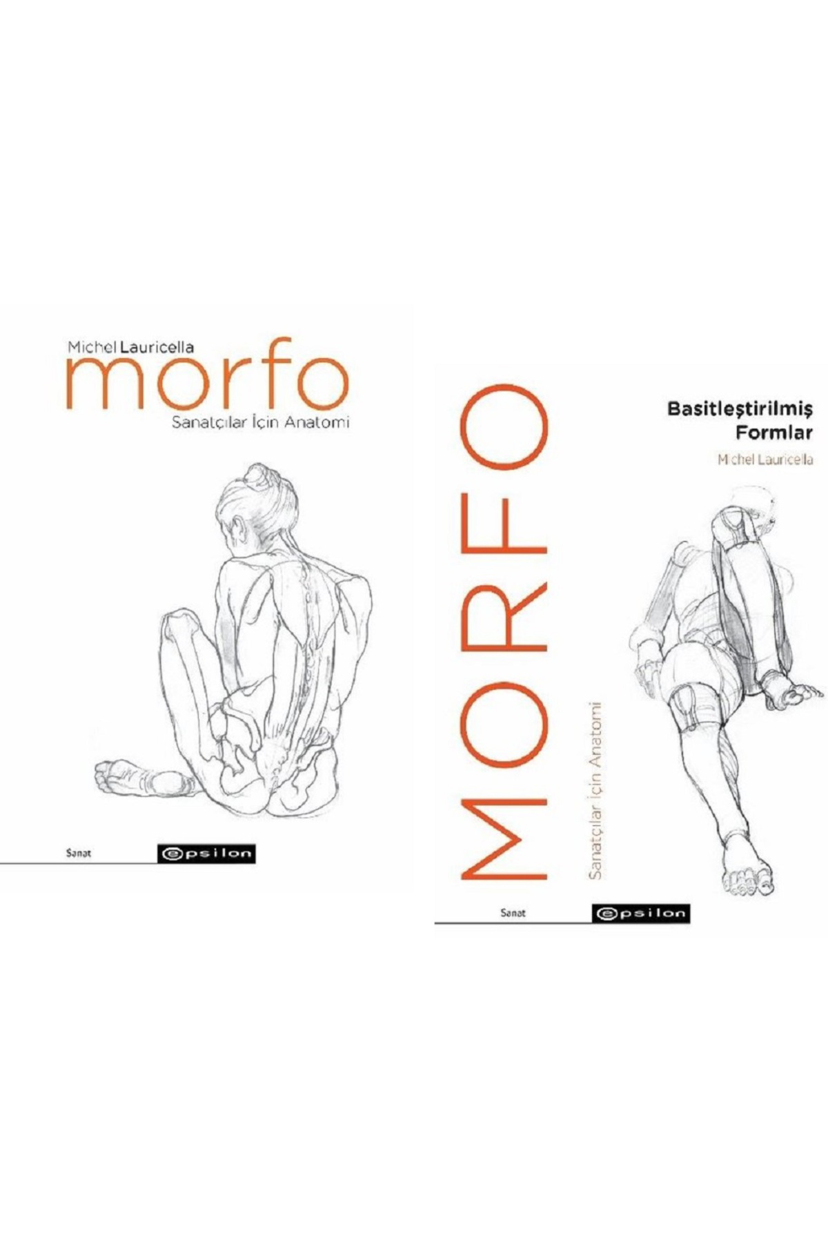 Epsilon Yayınevi Morfo Sanatçılar İçin Anatomi + Morfo Basitleştirilmiş Formlar /
