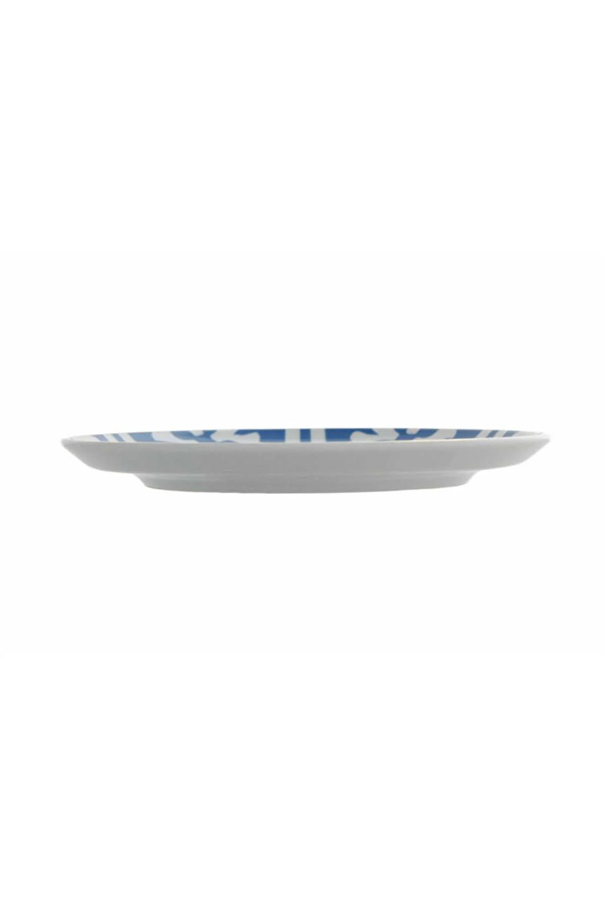 Morocco Ds2 Mavi Düz Tabak 17 Cm
