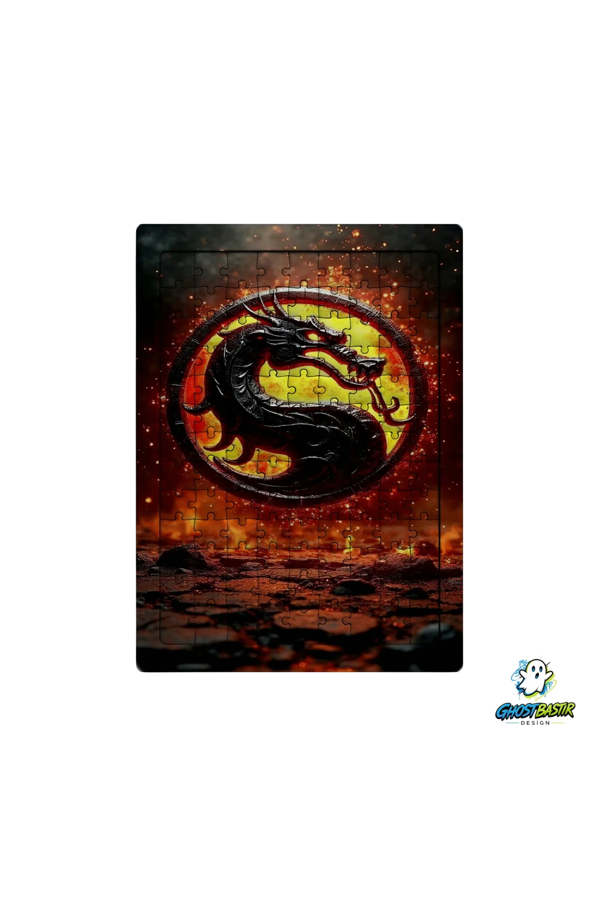 Mortal Kombat 99 Parça Ayaklı Puzzle – Dekoratif Çocuk Yapbozu 0230