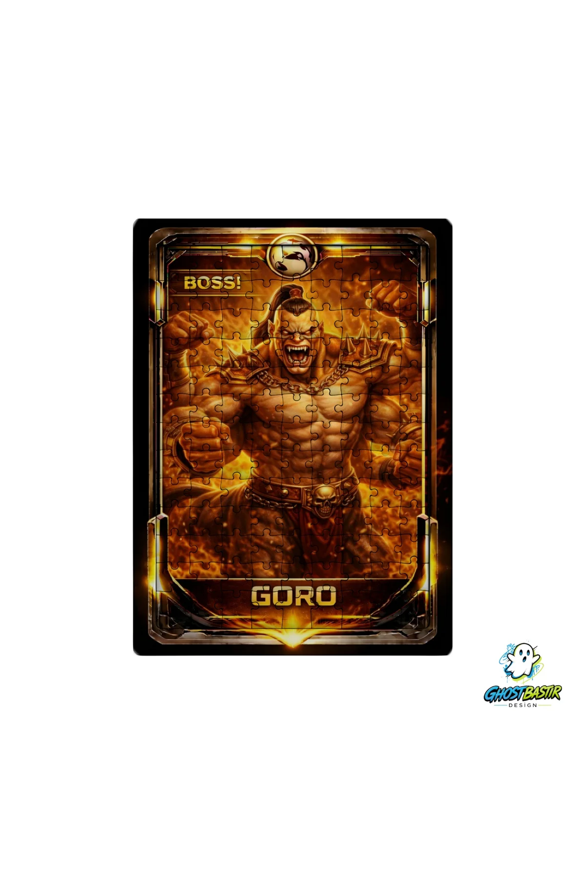 Mortal Kombat Goro 99 Parça Ayaklı Puzzle – Dekoratif Çocuk Yapbozu 0226