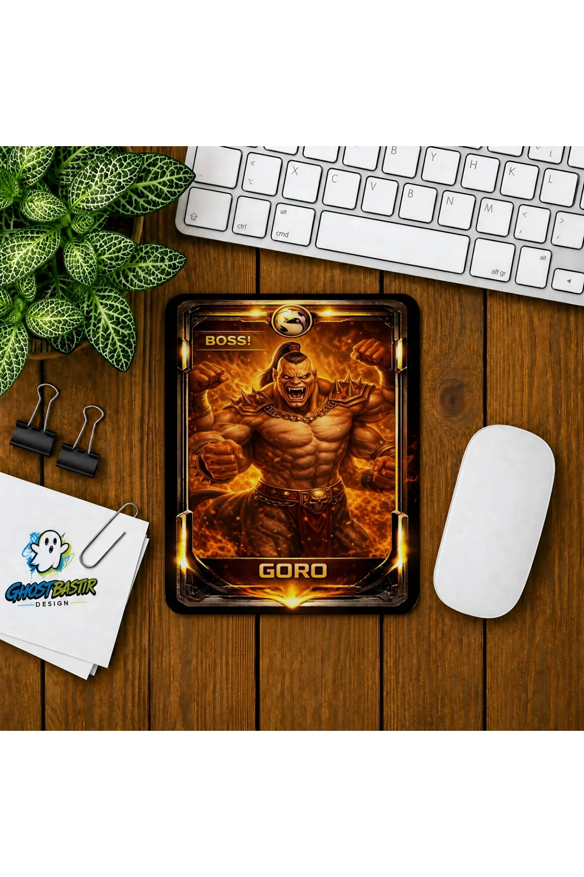 Mortal Kombat Goro Baskılı Oyuncu Mousepad 0182