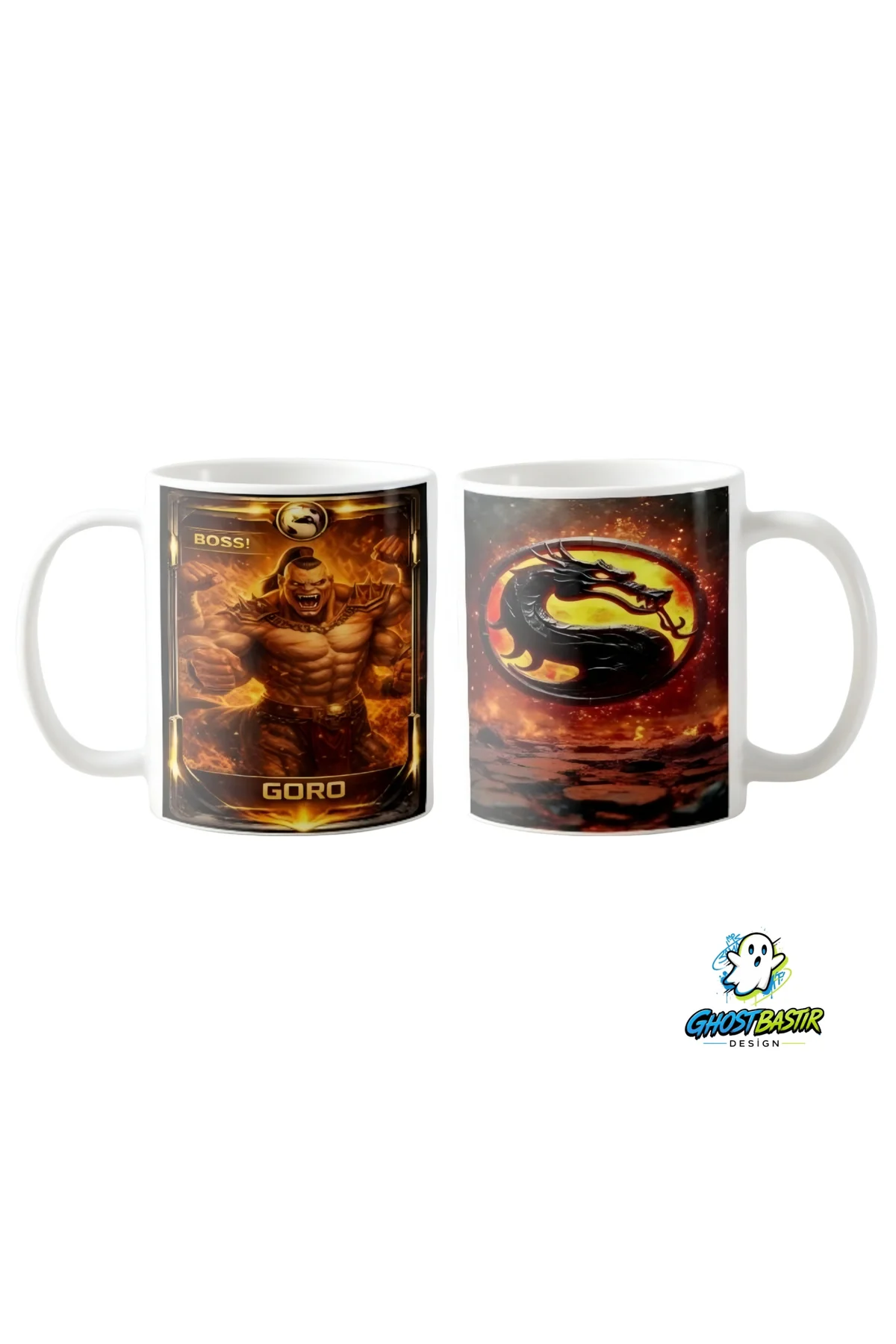 Mortal Kombat Goro Kupa Bardak | Tek Adet K0335