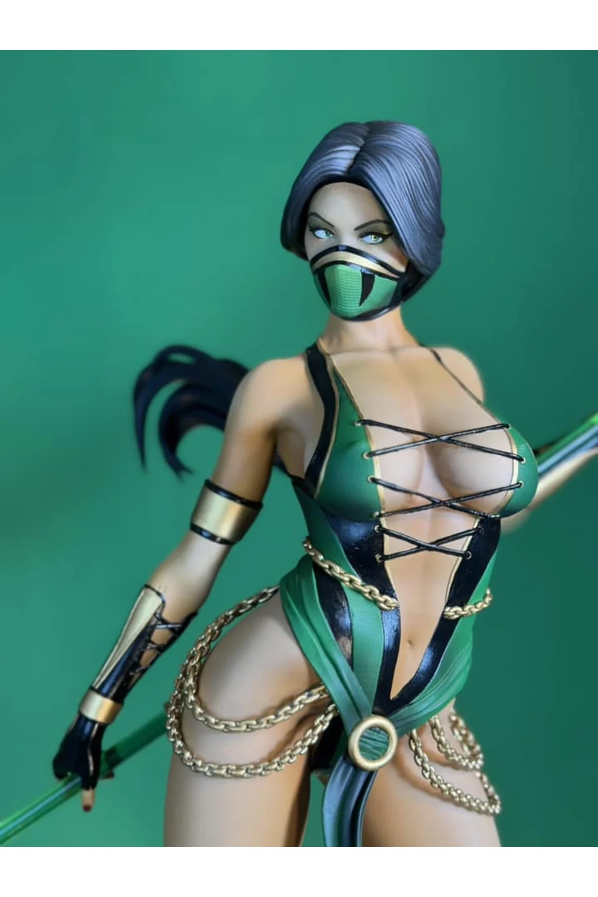 Mortal Kombat Jade Figür Mortal Kombat Jade Obje Büyük Boy 25CM