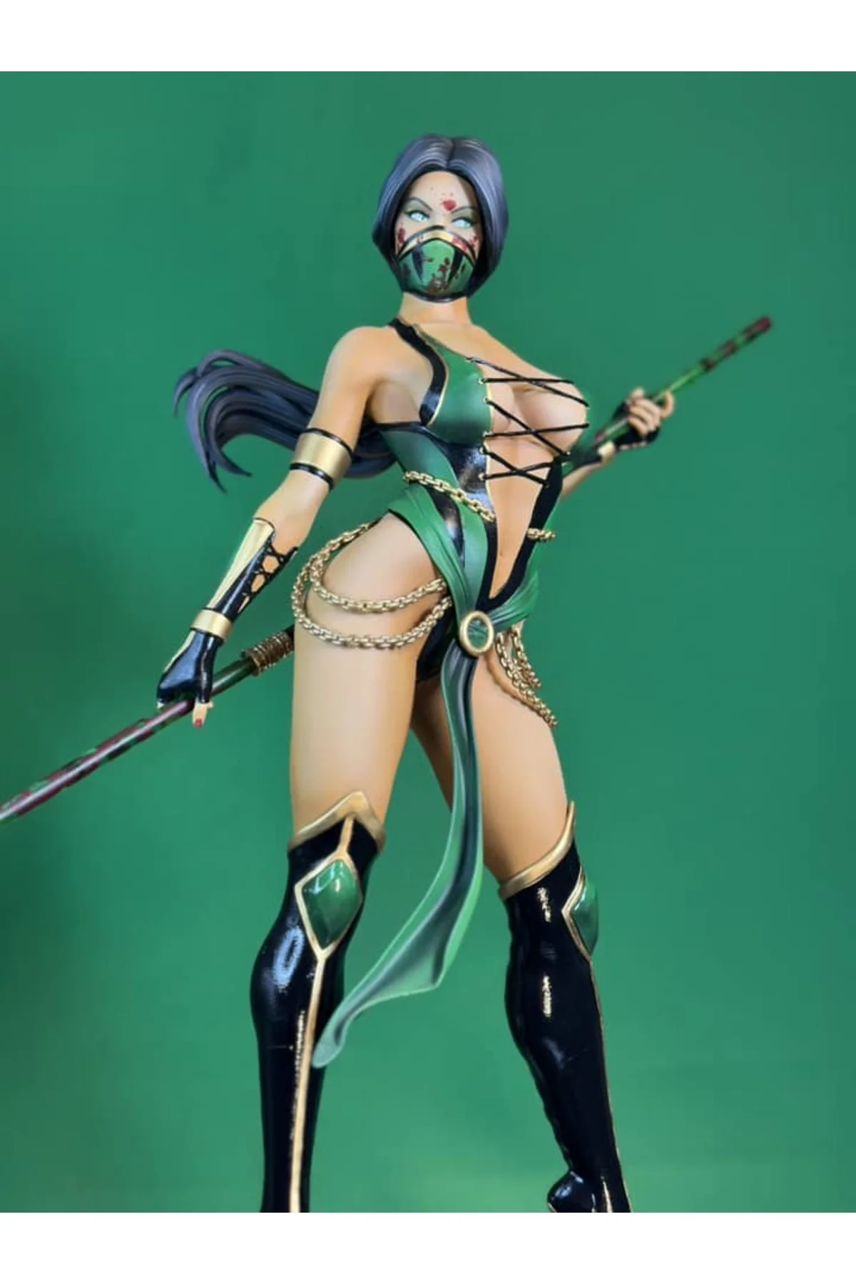 Mortal Kombat Jade Figür Mortal Kombat Jade Obje Büyük Boy 25CM