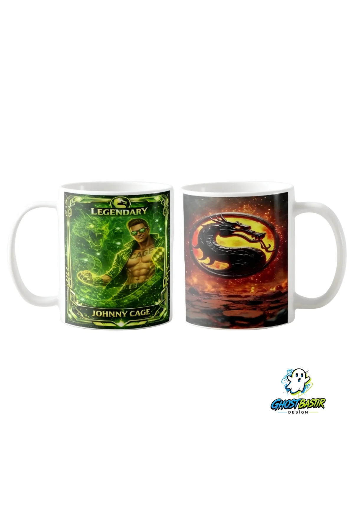 Mortal Kombat Johnny Cage Kupa Bardak | Tek Adet K0336
