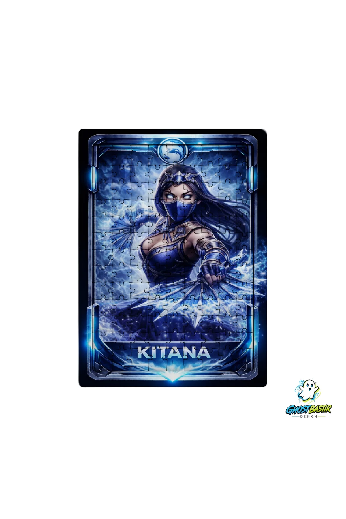 Mortal Kombat Kitana 99 Parça Ayaklı Puzzle – Dekoratif Çocuk Yapbozu 0222