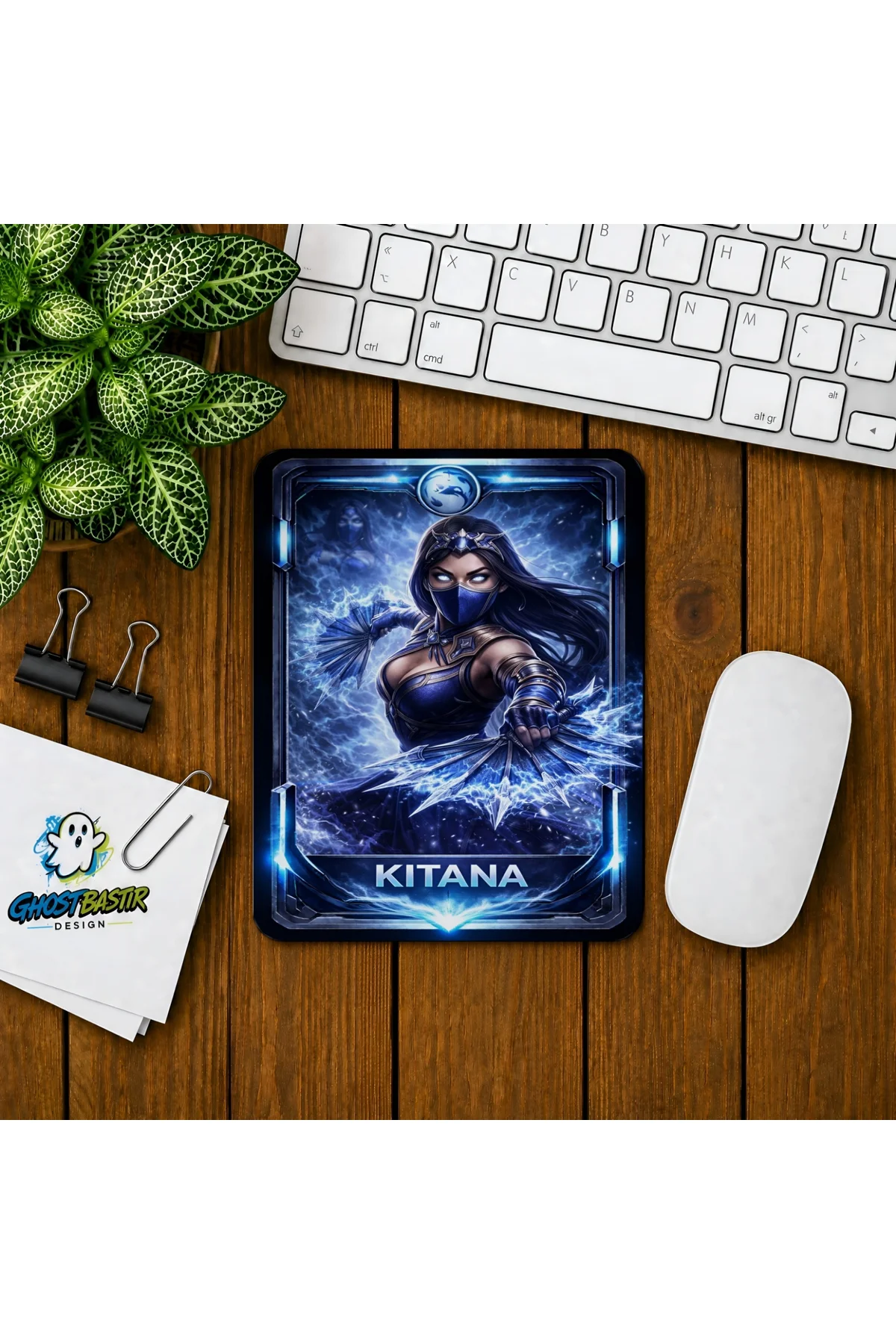 Mortal Kombat Kitana Baskılı Oyuncu Mousepad 0185
