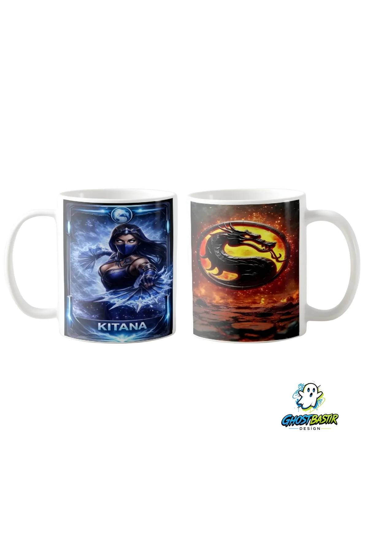 Mortal Kombat Kitana Kupa Bardak | Tek Adet K0338
