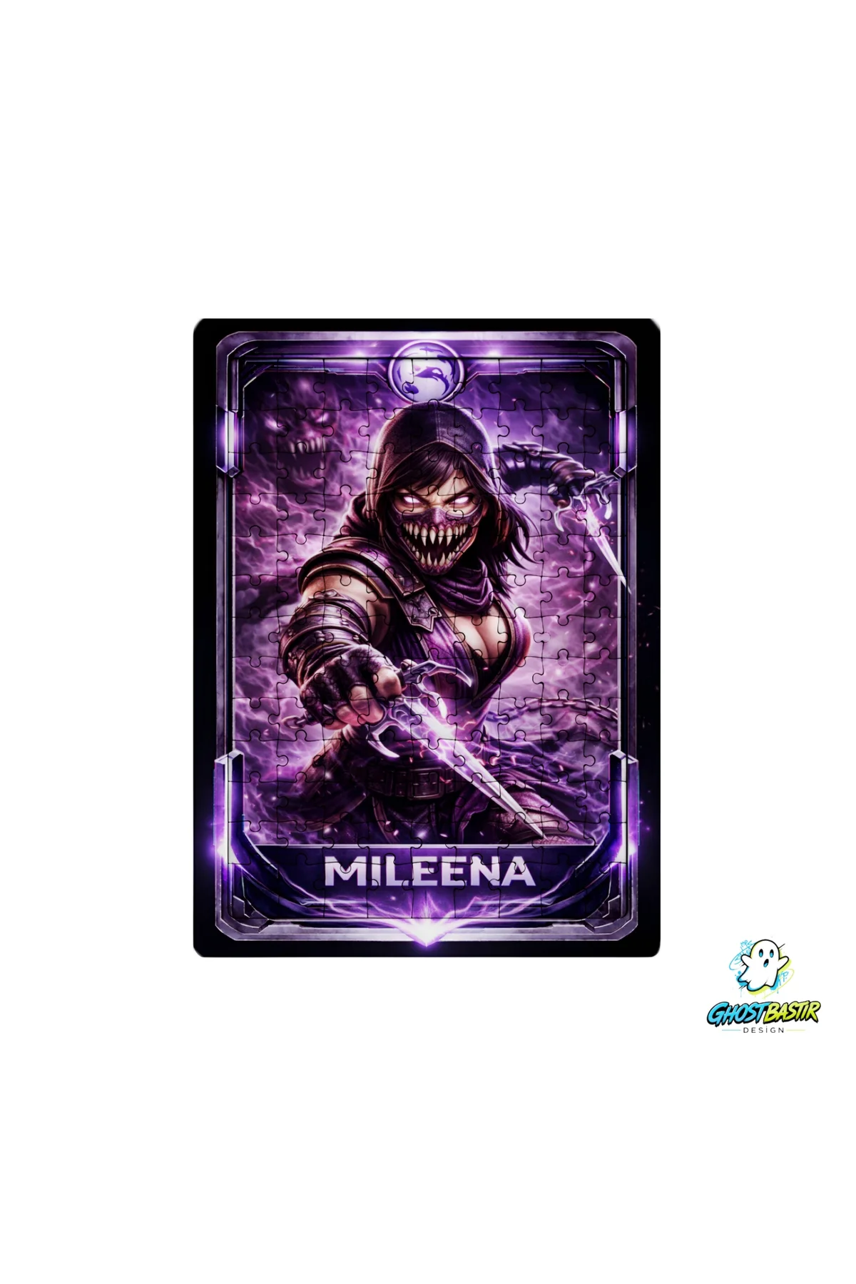 Mortal Kombat Mileena 99 Parça Ayaklı Puzzle – Dekoratif Çocuk Yapbozu 0223