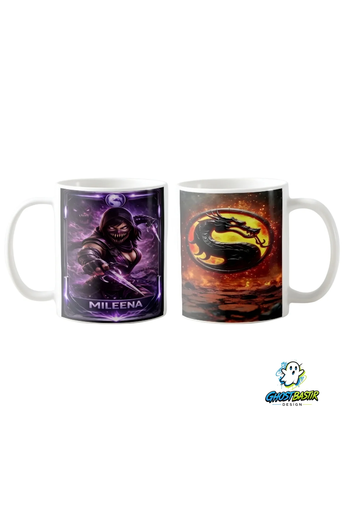 Mortal Kombat Mileena Kupa Bardak | Tek Adet K0339