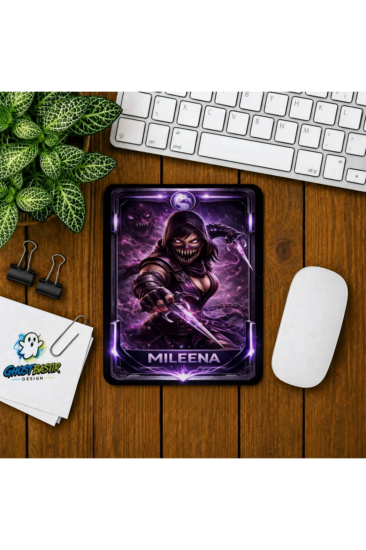 Mortal Kombat Mileena Baskılı Oyuncu Mousepad 0186