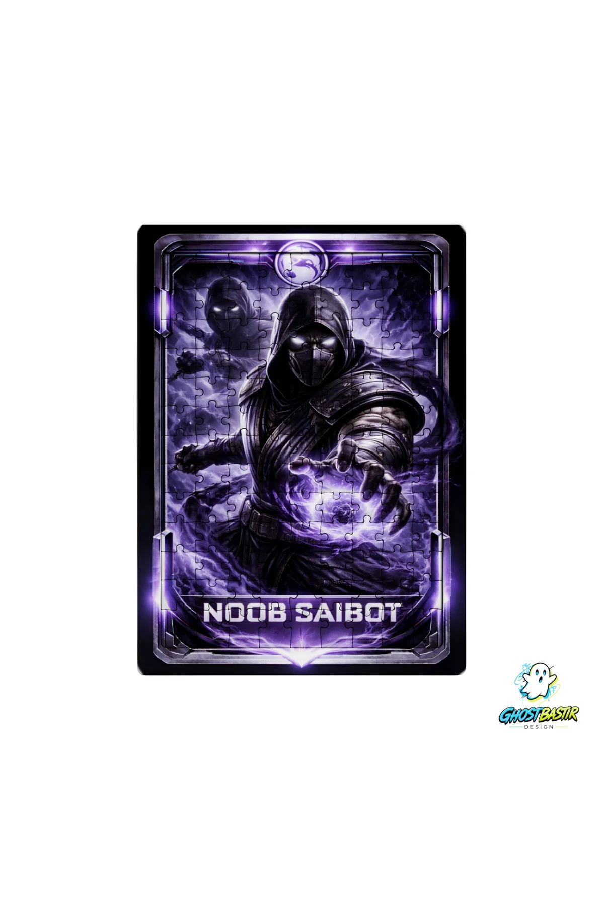 Mortal Kombat Noob Saibot 99 Parça Ayaklı Puzzle – Dekoratif Çocuk Yapbozu 0228