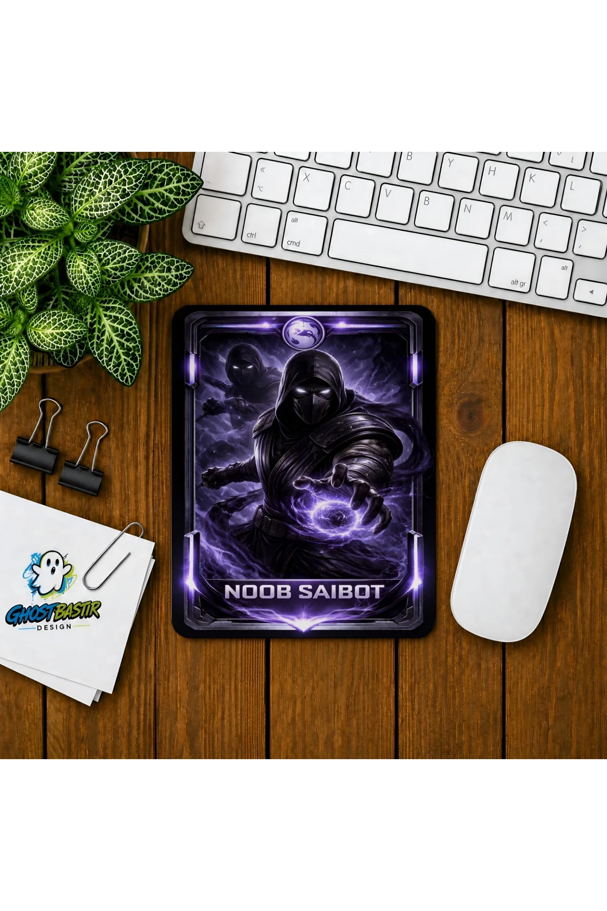 Mortal Kombat Noob Saibot Baskılı Oyuncu Mousepad 0187