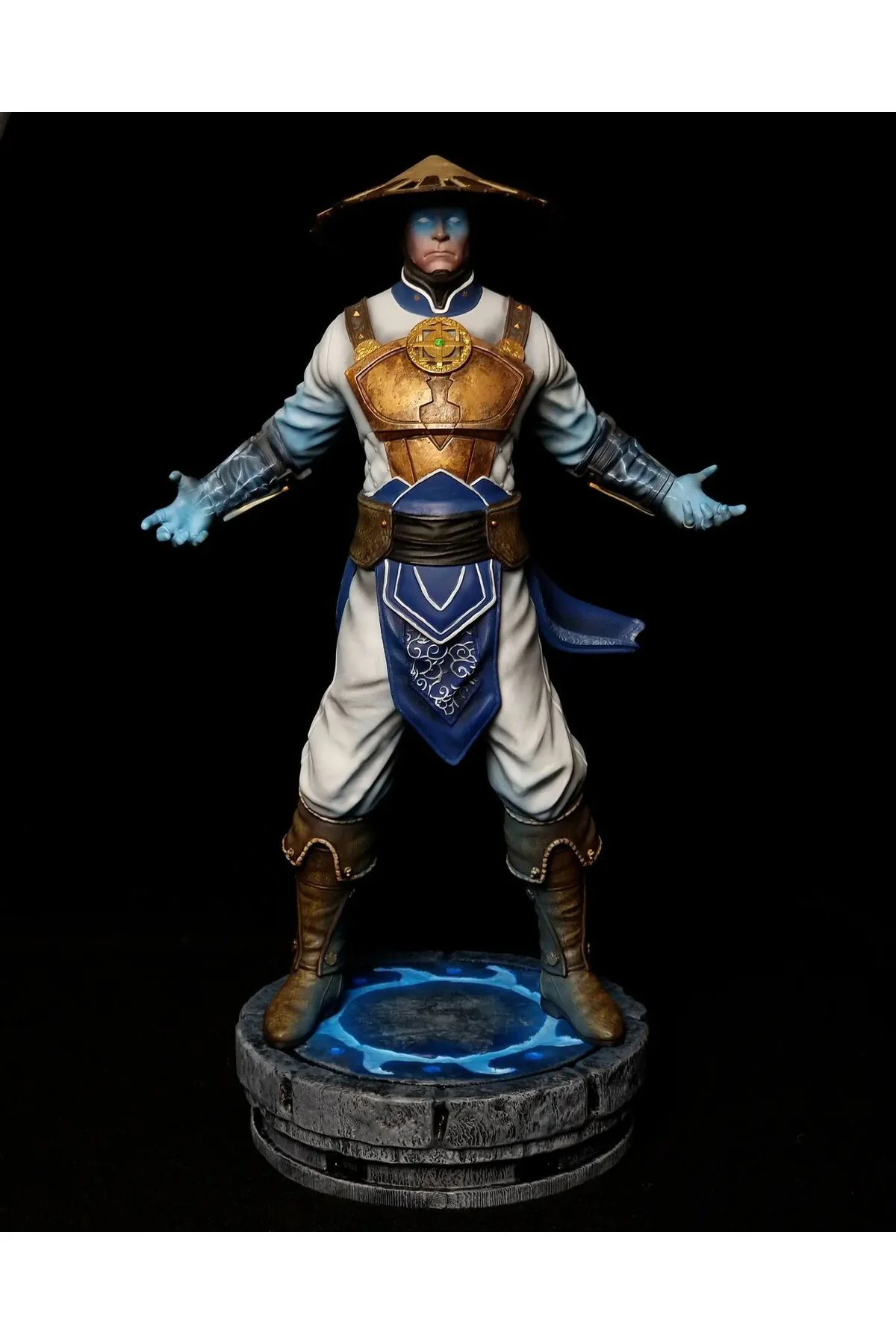 Mortal Kombat Raiden Figür Mortal Kombat Raiden Obje Büyük Boy 25CM