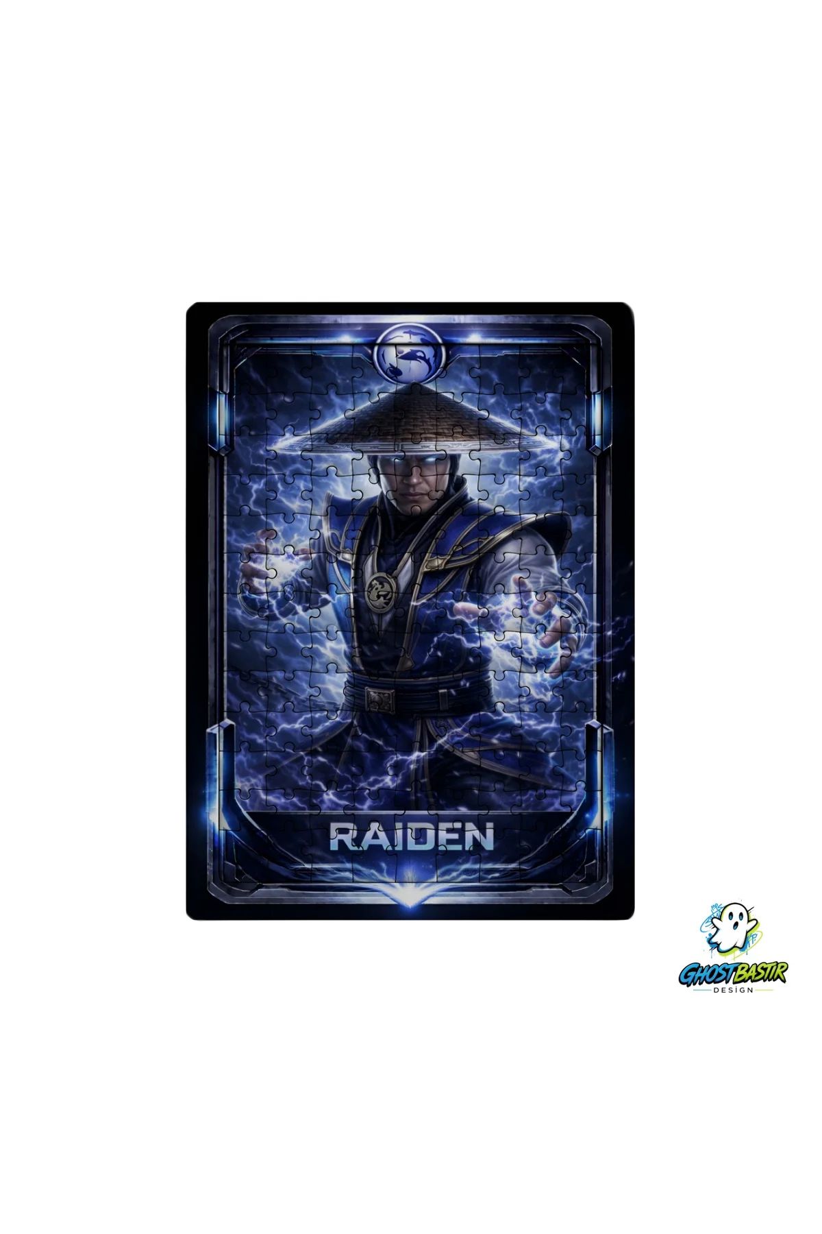 Mortal Kombat Raiden 99 Parça Ayaklı Puzzle – Dekoratif Çocuk Yapbozu 0232