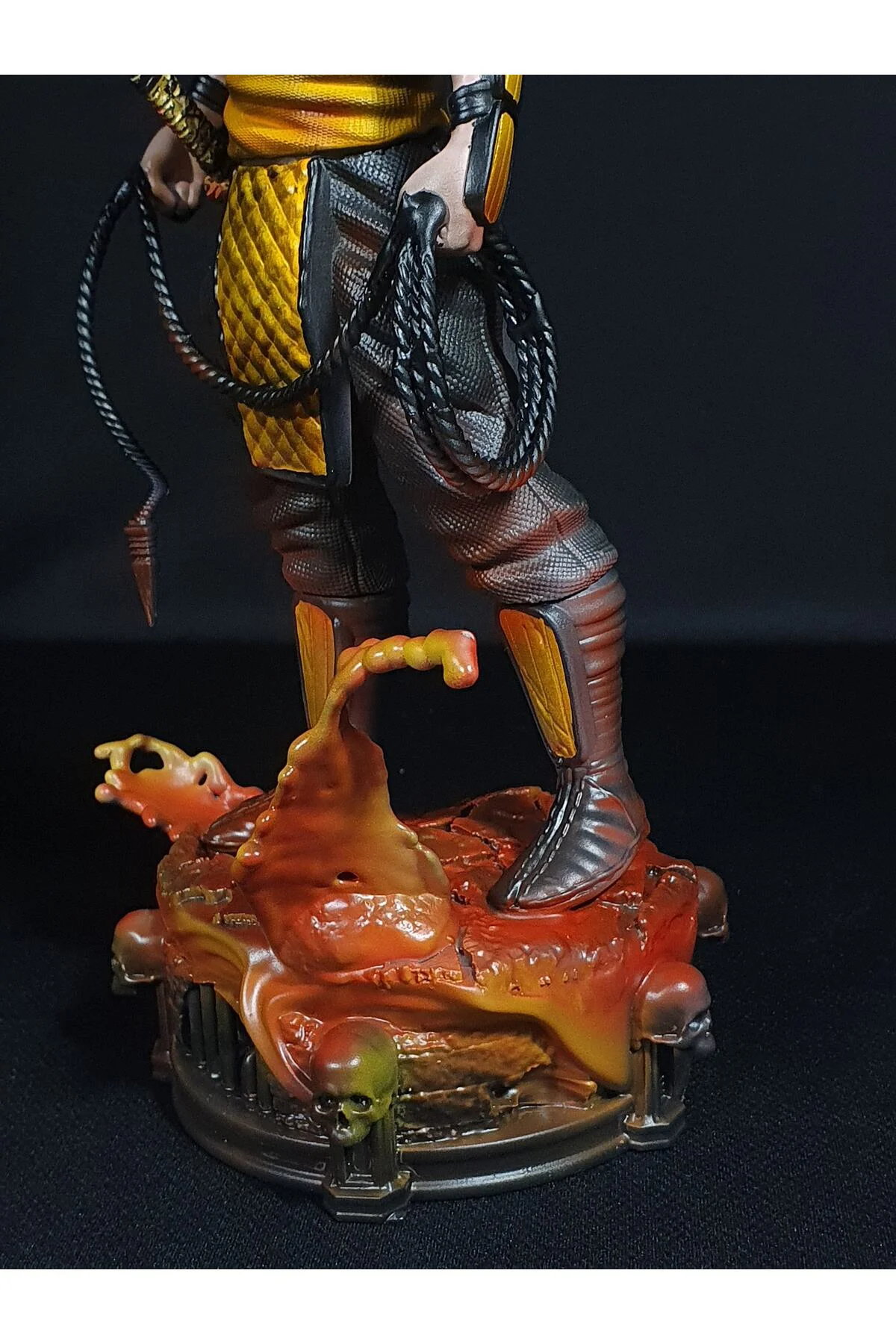Mortal Kombat Scorpion Figür Mortal Kombat Scorpion Obje Büyük Boy 25CM