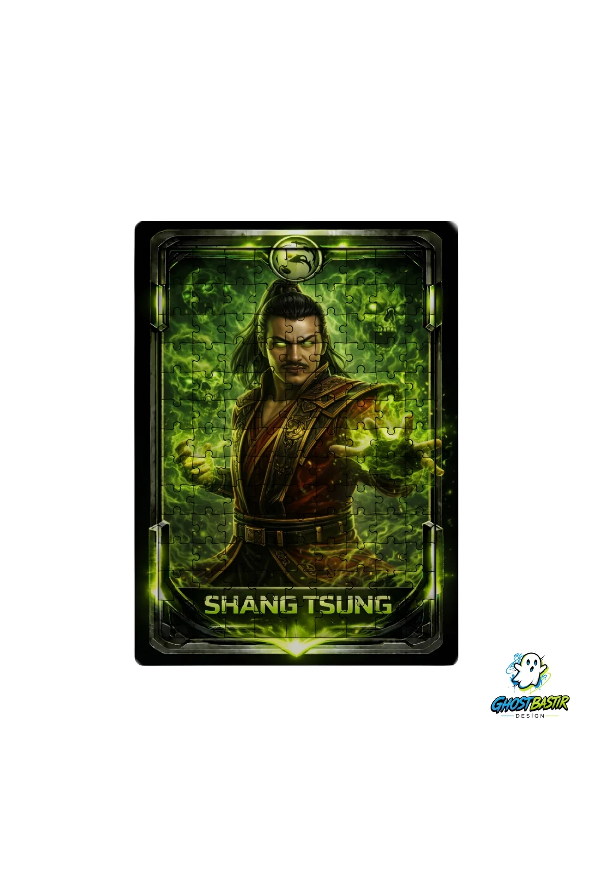 Mortal Kombat Shang Tsung 99 Parça Ayaklı Puzzle – Dekoratif Çocuk Yapbozu 0231