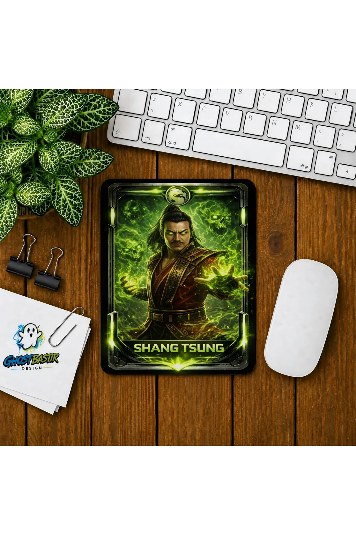 Mortal Kombat Shang Tsung Baskılı Oyuncu Mousepad 0189