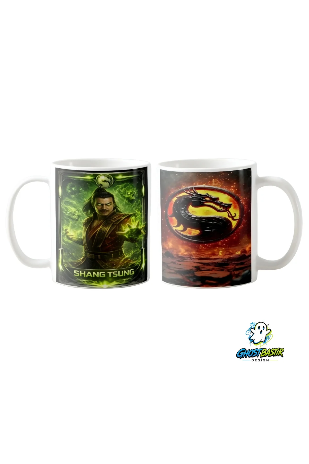 Mortal Kombat Shang Tsung Kupa Bardak | Tek Adet K0342