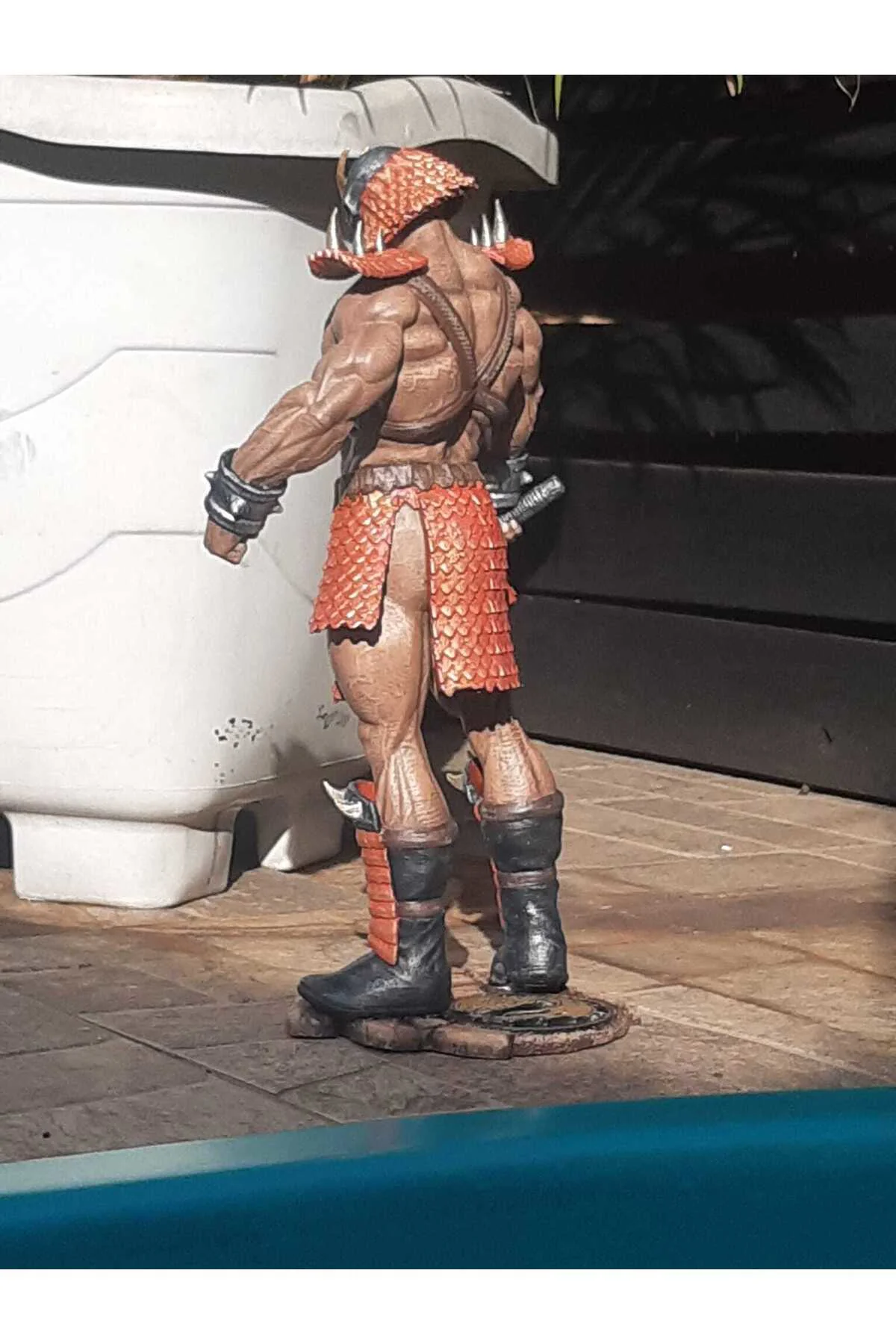 Mortal Kombat Shao Kahn Figür Mortal Kombat Shao Kahn Obje Büyük Boy 25CM