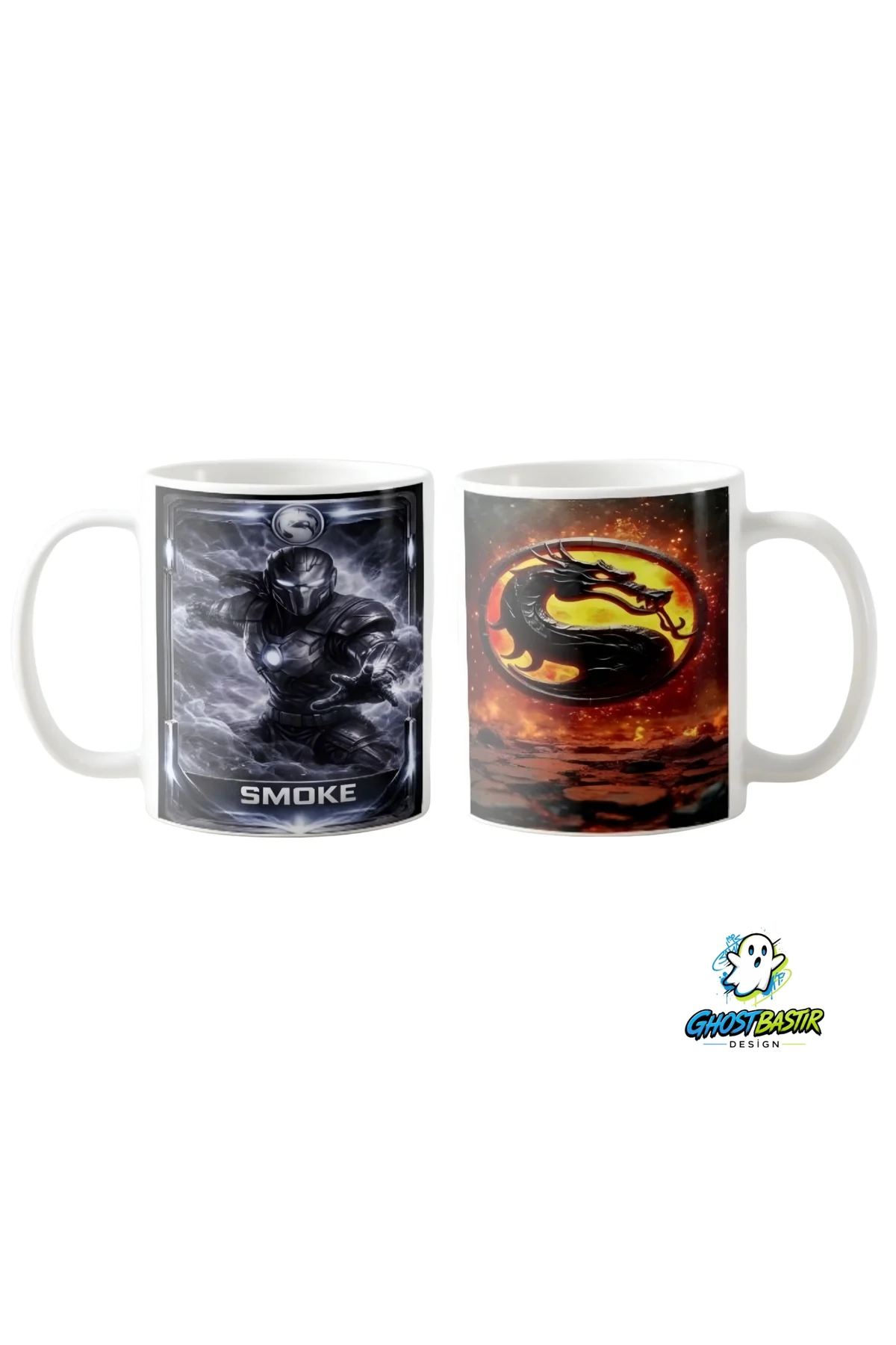 Mortal Kombat Smoke Kupa Bardak | Tek Adet K0343