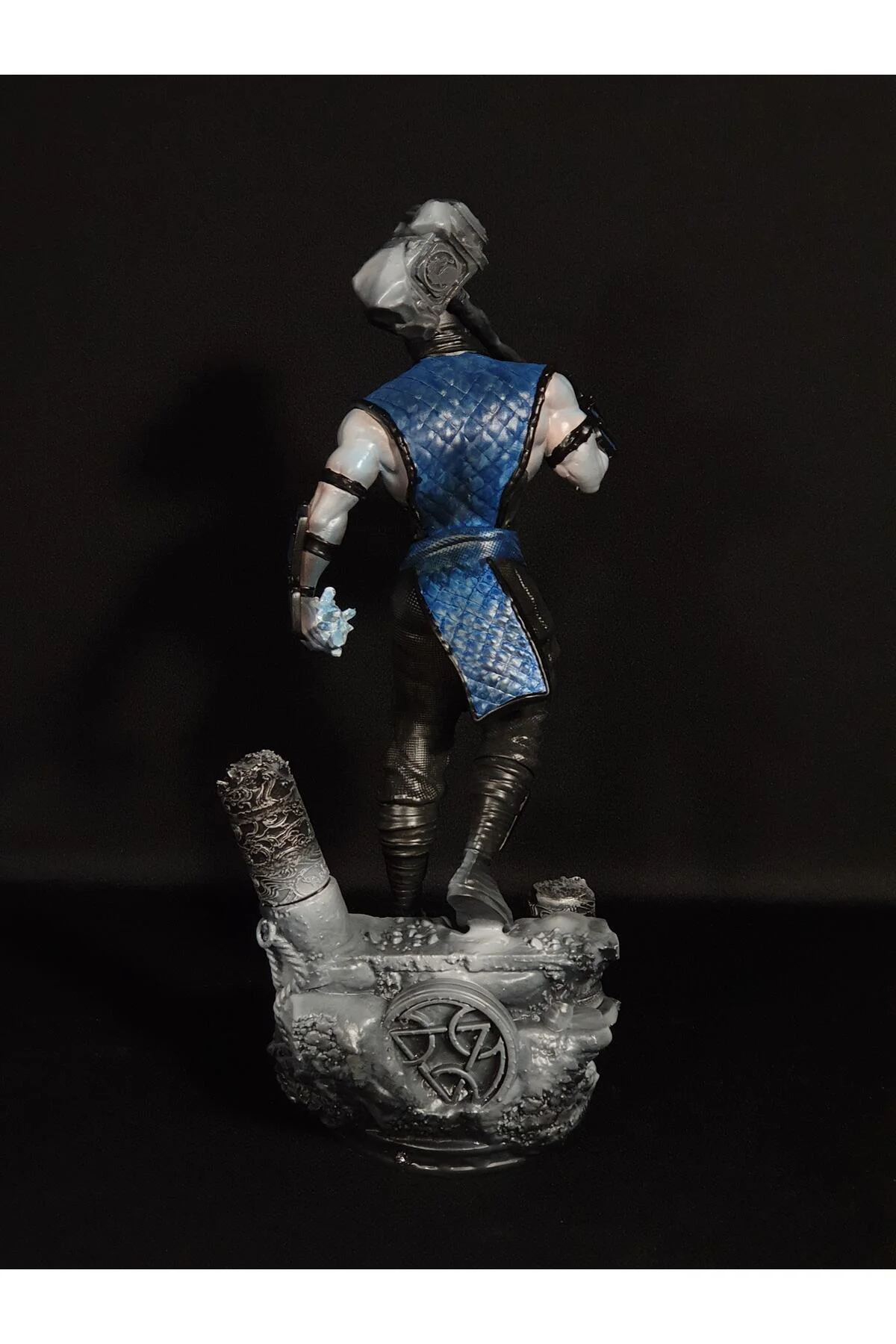 Mortal Kombat Subzero Figür Mortal Kombat Sub Zero Obje Büyük Boy 25CM