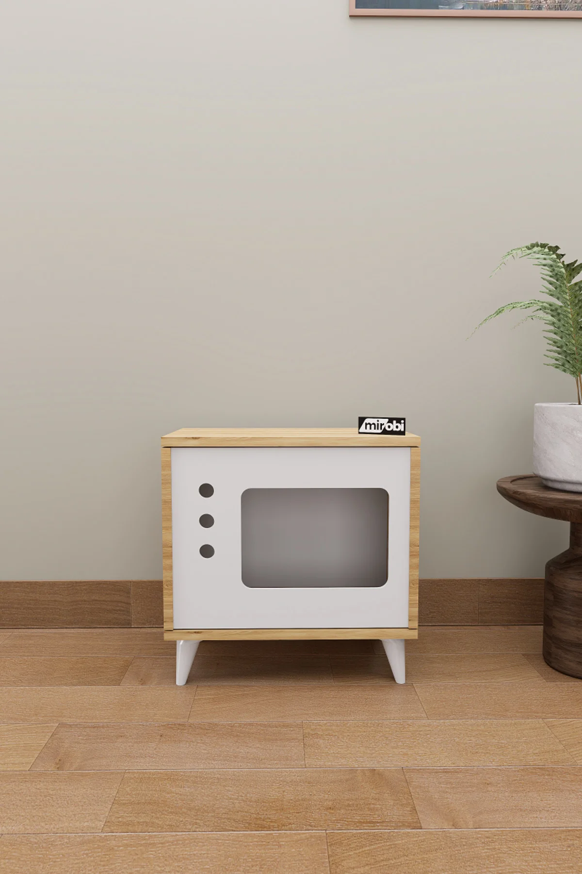 Mose Kedi Evi Kafesi Köpek Evi, Tv Görünümlü Kedi Evi İç Mekan Ev