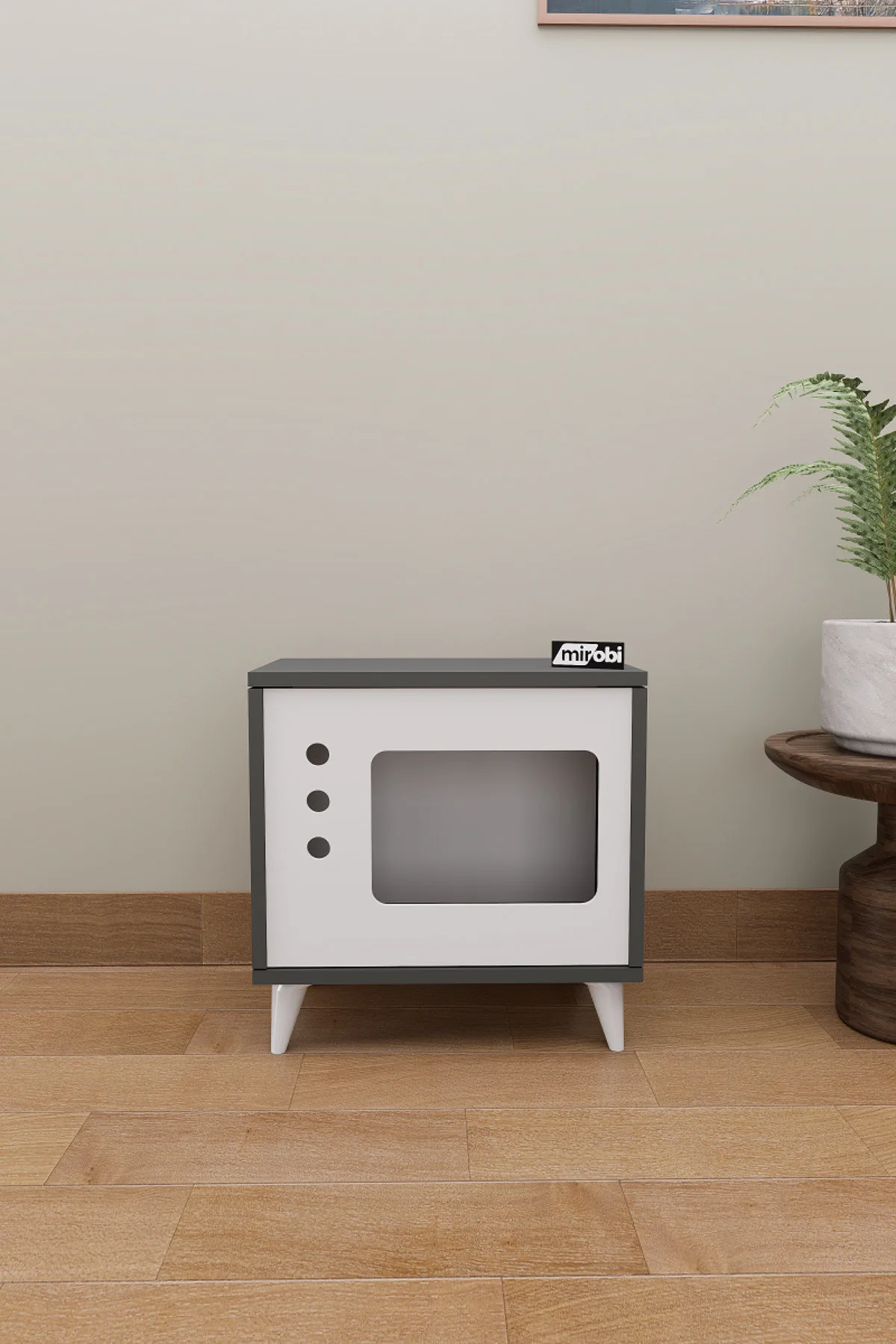 Mose Kedi Evi Kafesi Köpek Evi, Tv Görünümlü Kedi Evi İç Mekan Ev