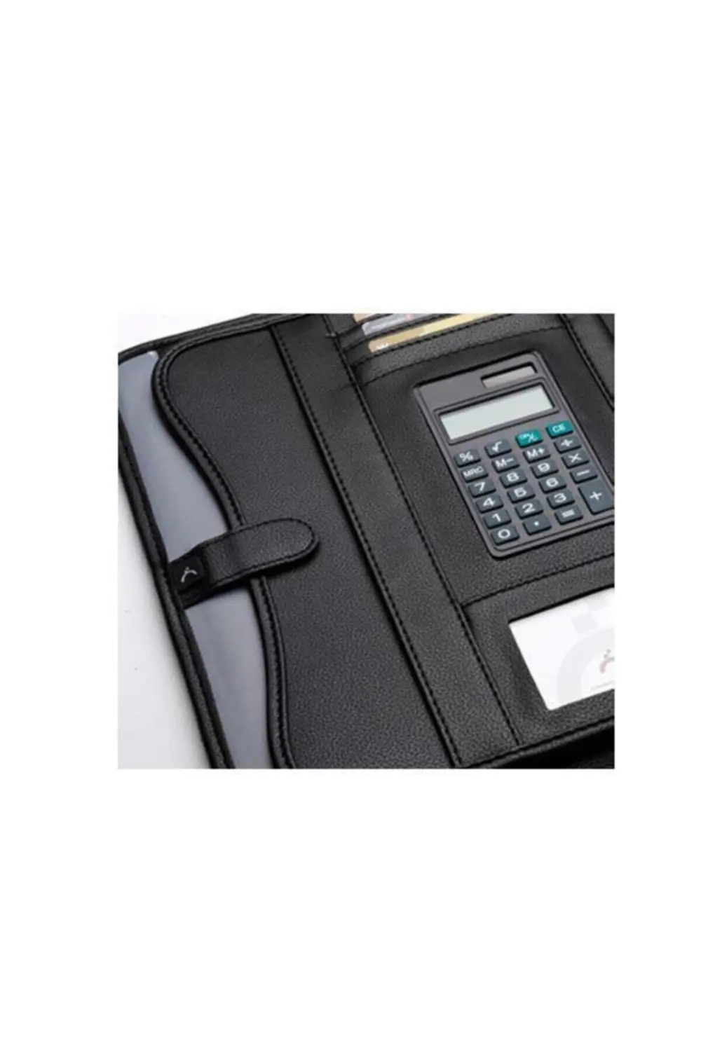 MOSKOVA MIKNATIS KAPAKLI EVRAK ÇANTASI SİYAH