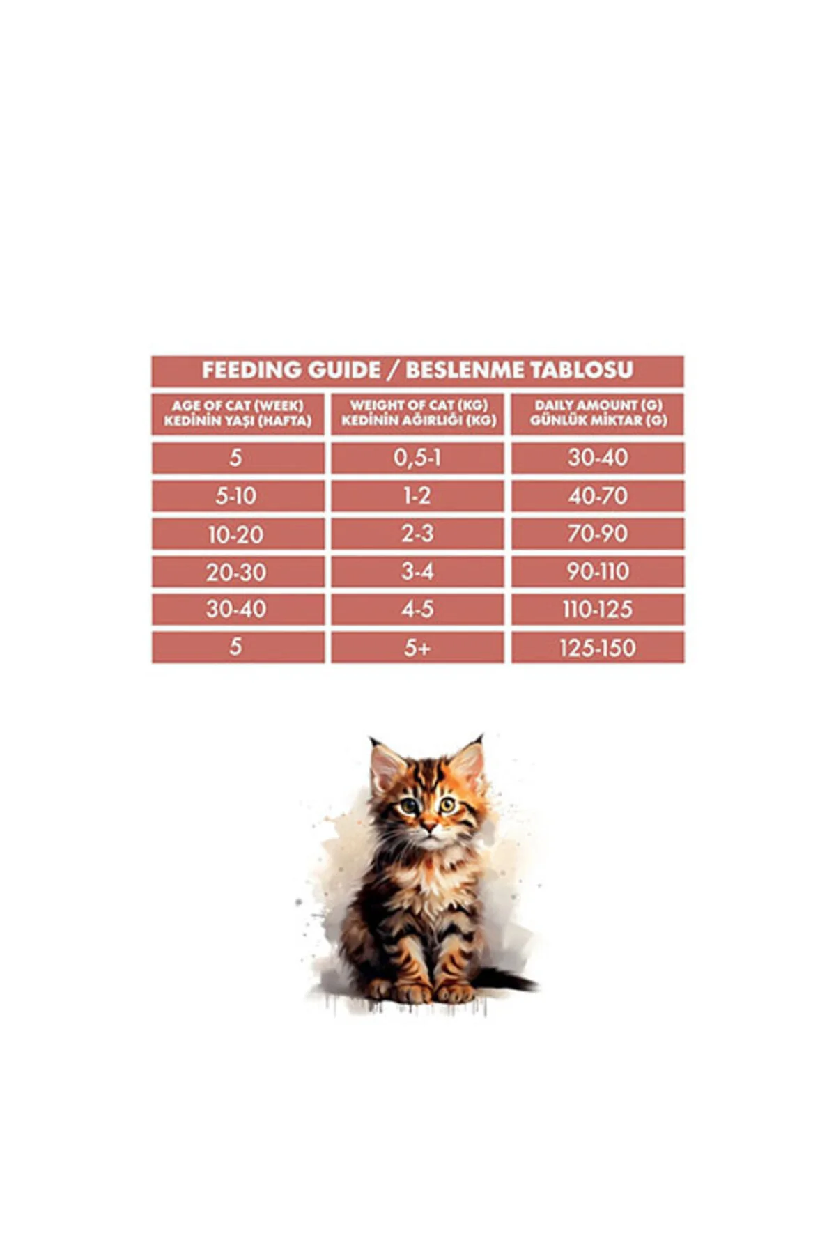 Mother Baby Kitten Somonlu ve Pirinçli Anne Yavru Kedi Mamsı 2 Kg