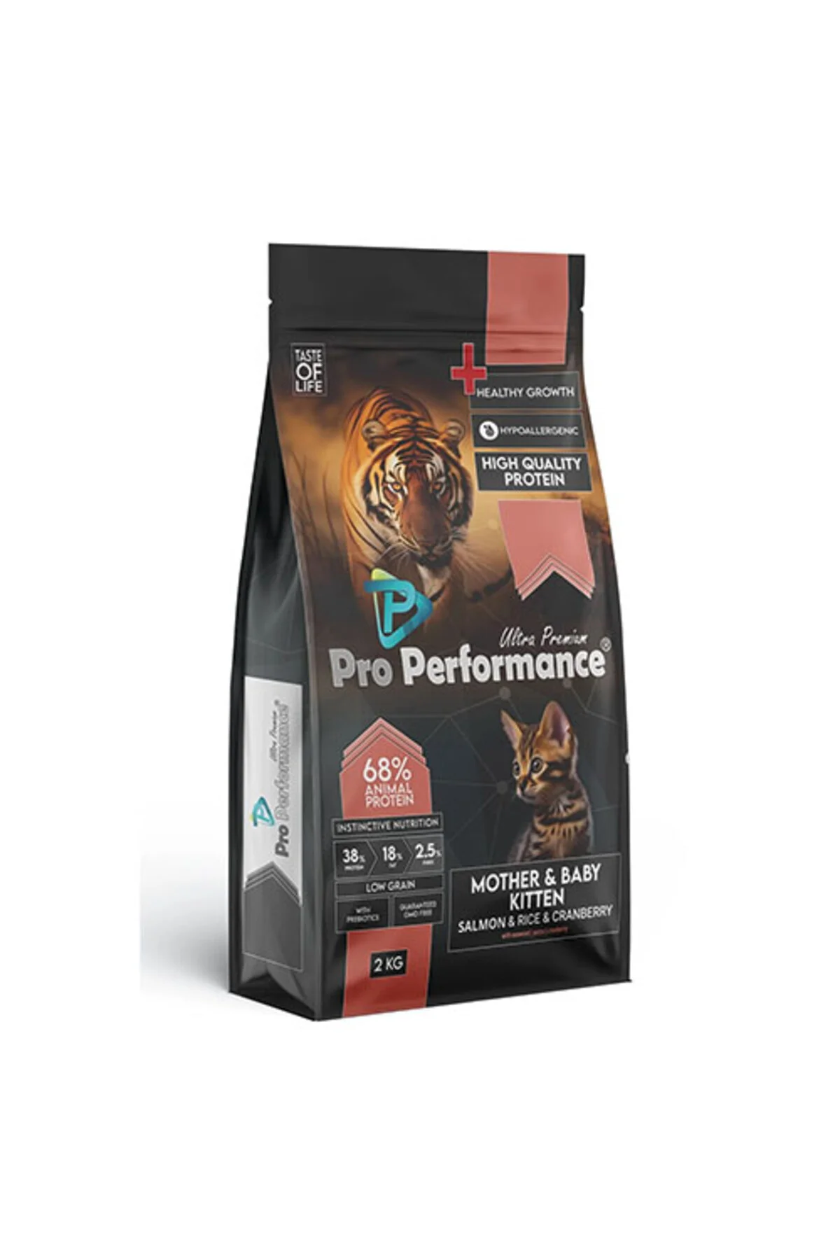 Mother Baby Kitten Somonlu ve Pirinçli Anne Yavru Kedi Mamsı 2 Kg