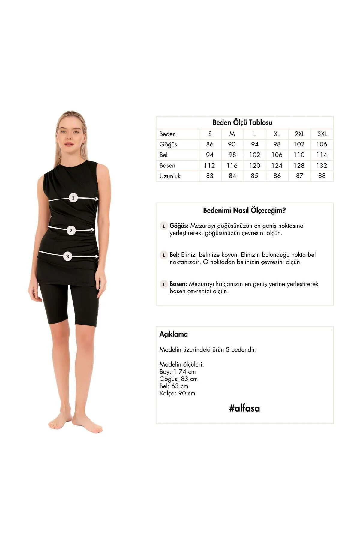 Motif Desenli Tesettür Mayo