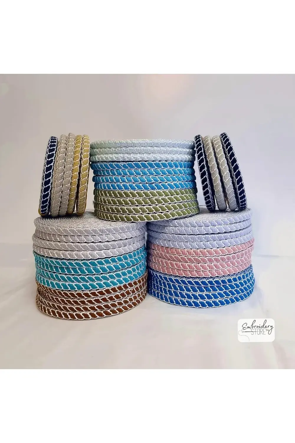 Motifli Şerit Süs Nakış Modeli | Nakış Aksesuar (Turkuaz (7)) 119