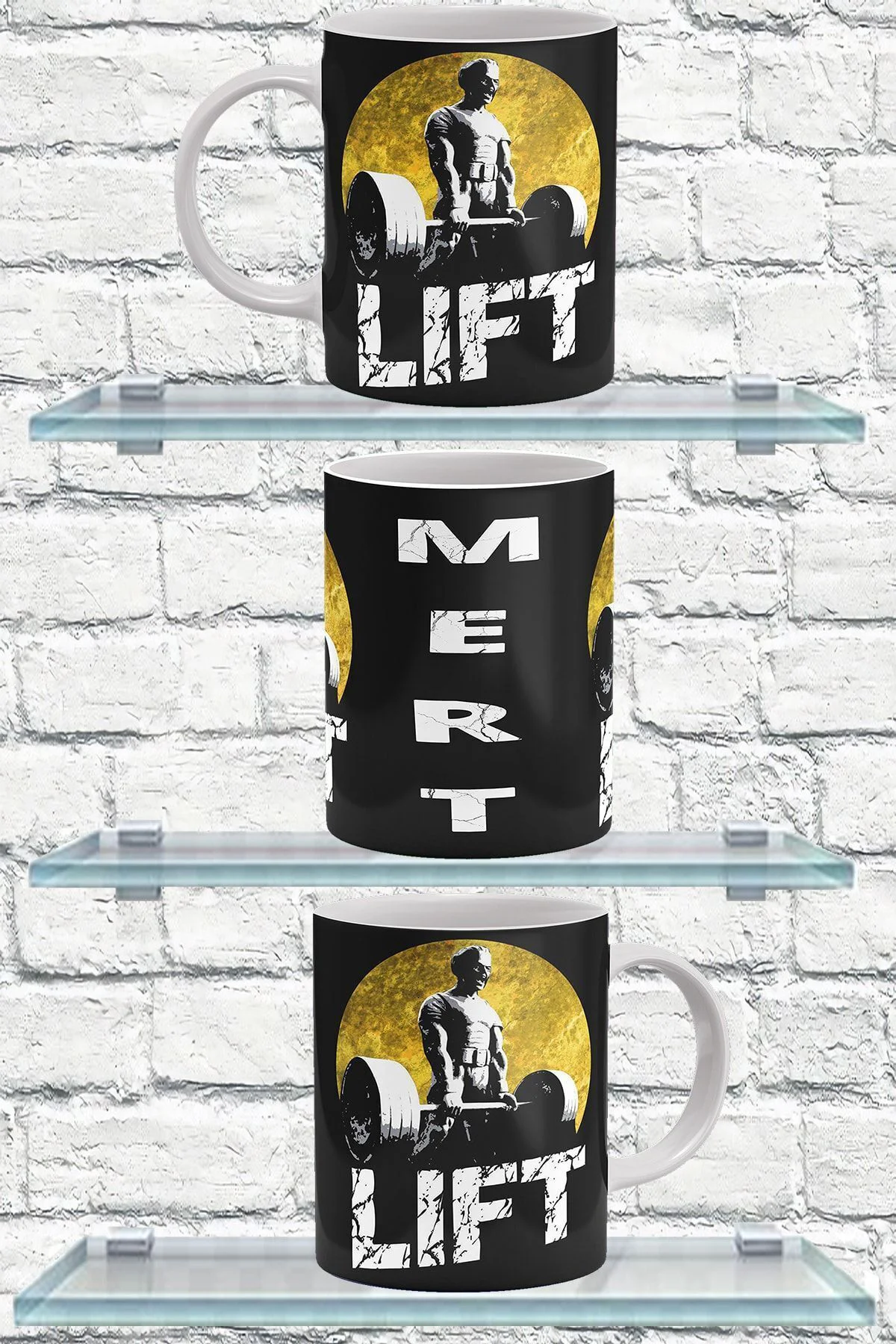 Motivasyon Serisi Lift! Baskılı Kişiye Özel Isimli Porselen Kupa Motivasyon Serisi Lift! Baskılı Kişiye Özel Isimli Porselen Kupa