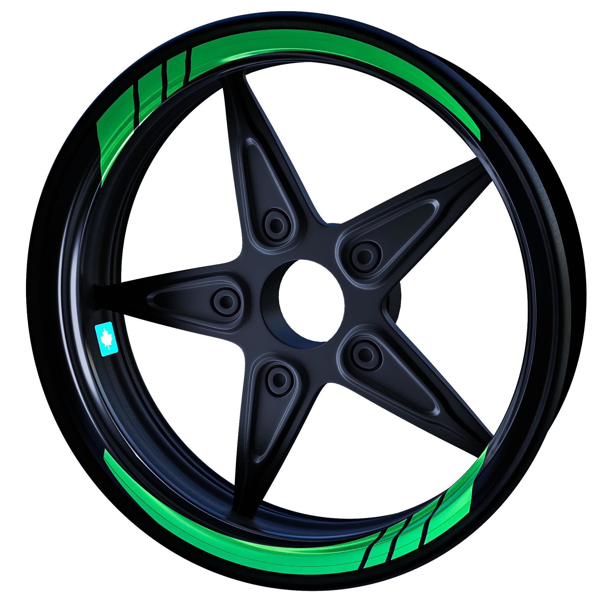 Çinar Extreme Moto Gp Orman Yeşili İç Jant Şeridi Sticker  