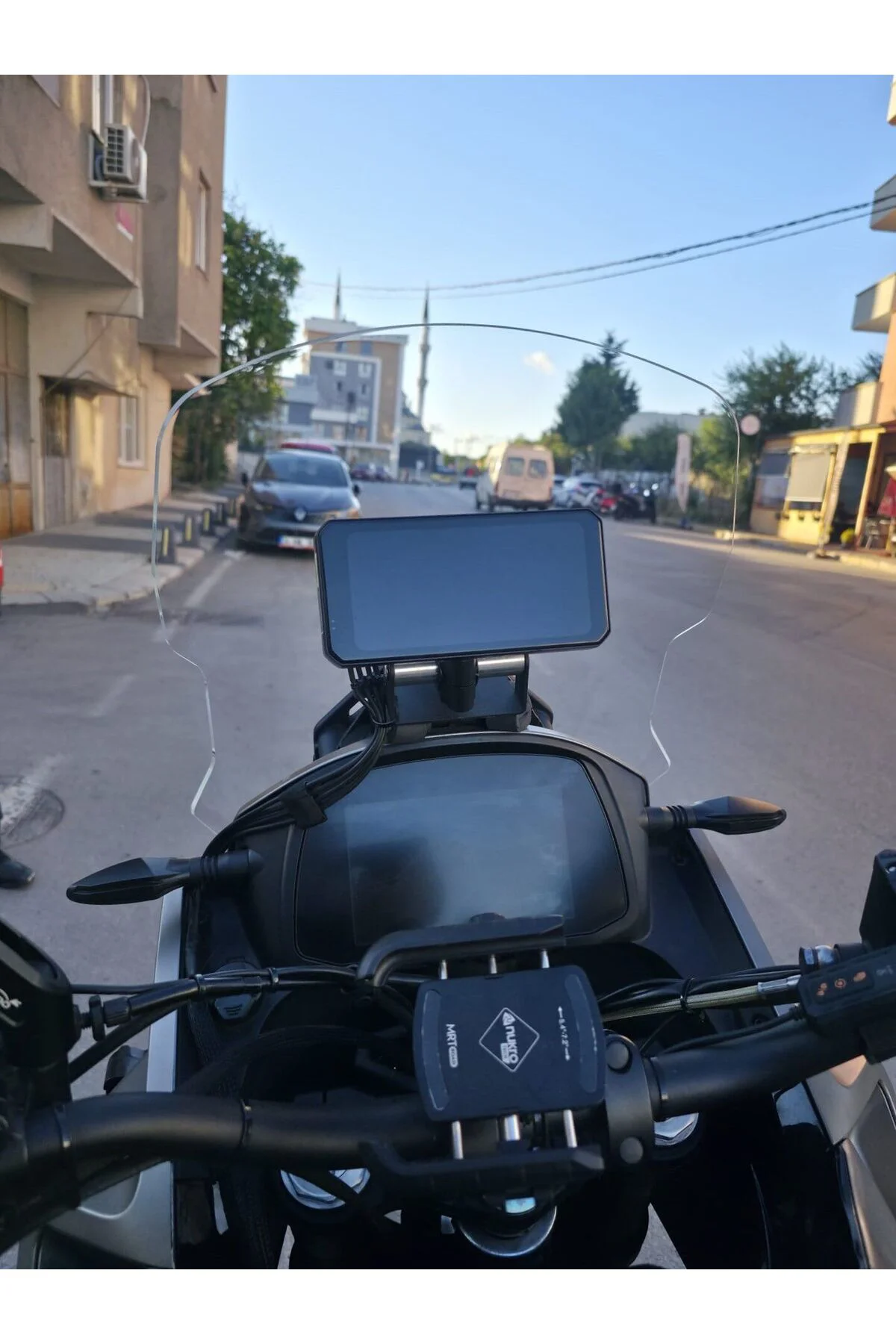 Moto Morini X-Cape 650 Ön Cam 2019-2026 Model 48cm Şeffaf Renkli 4mm UZUN