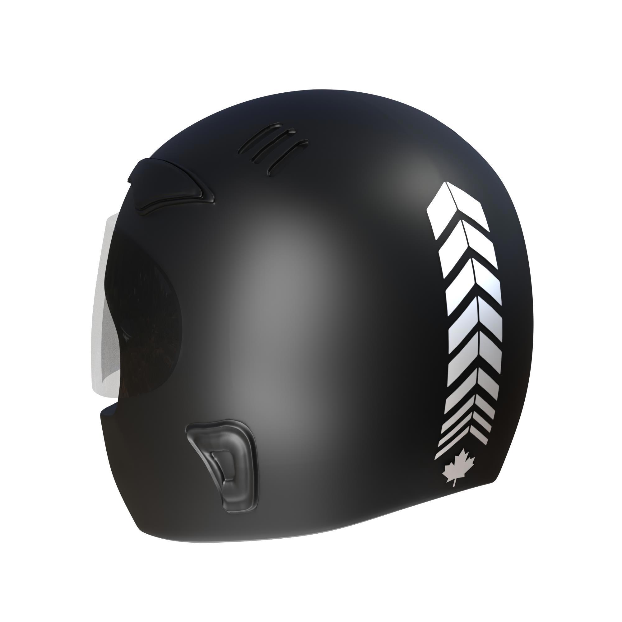 Moto Rider 4'lü Sticker Seti Süt Beyaz İç Dış Jant Şeridi Kask ve