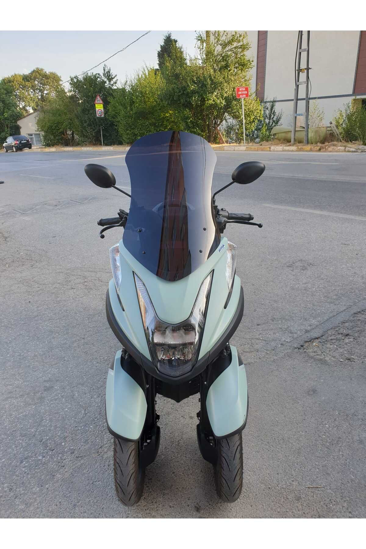 Motocam  Yamaha Tricity 125 Siperlik Ön Cam 2014-2025 Model 60Cm S