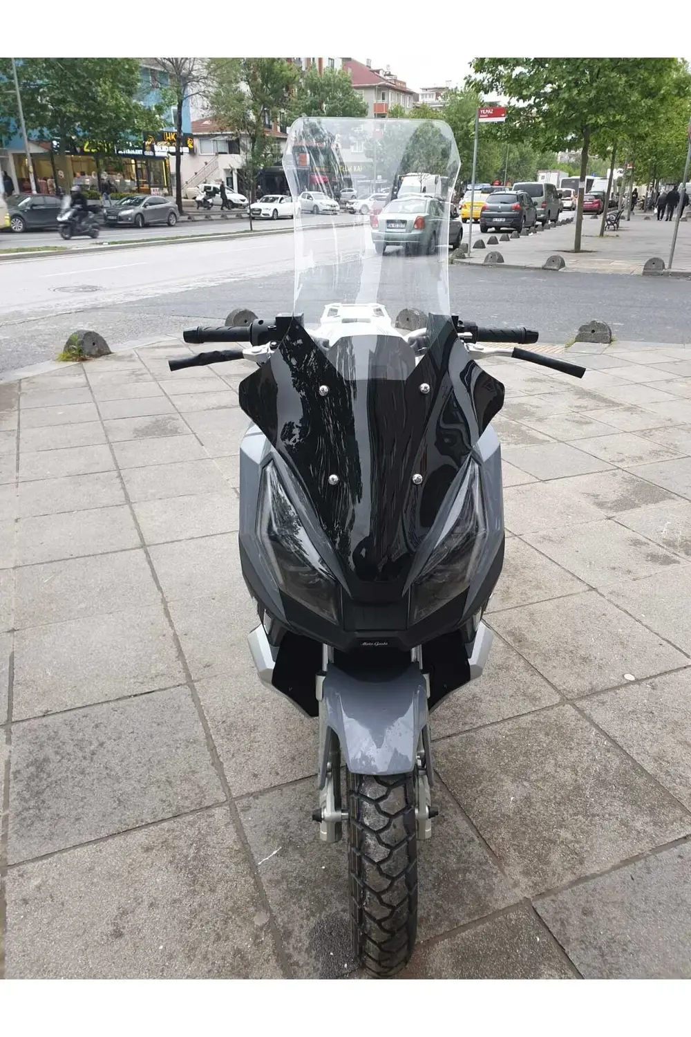 MotoGusto Dream 150 Ön Cam 2023 2024 Model 78cm şeffaf Renkli 4mm