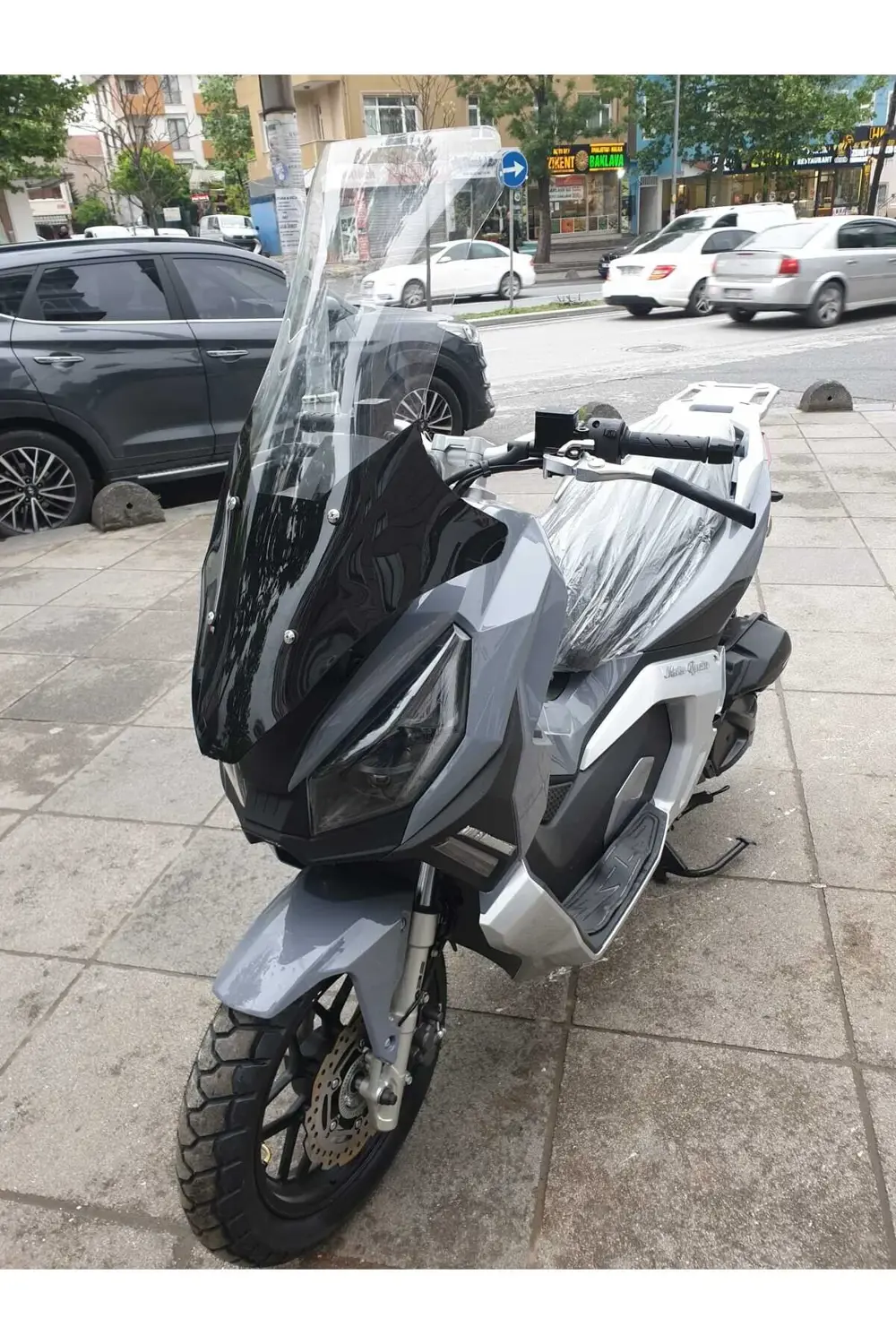 MotoGusto Dream 150 Ön Cam 2023 2024 Model 78cm şeffaf Renkli 4mm