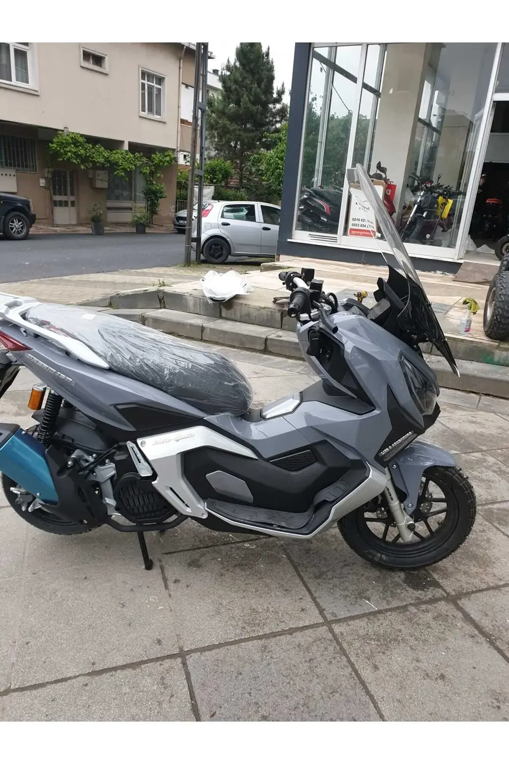 MotoGusto Dream 150 Ön Cam 2023 2024 Model 78cm şeffaf Renkli 4mm