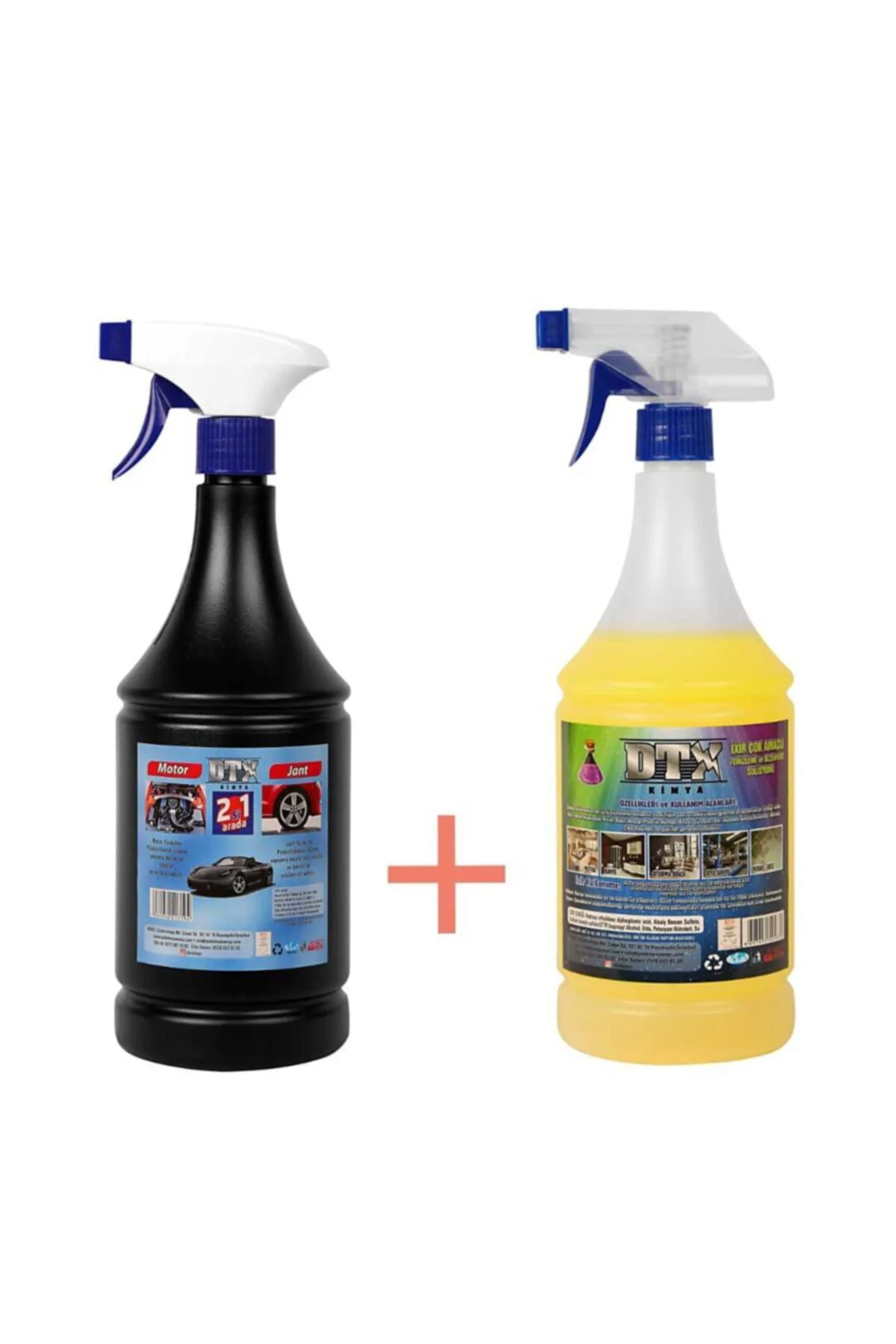 Motor Jant Konsantre Temizleme İlacı 2'li