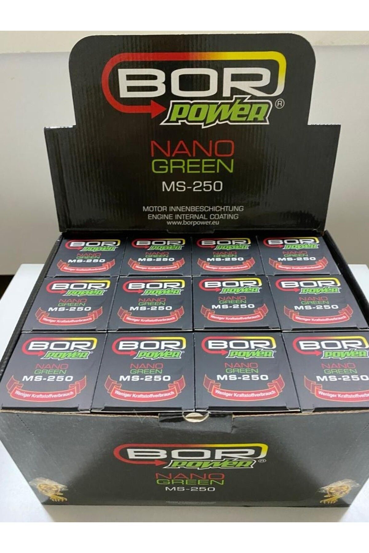 Bor Power Motor Katkısı Nano Teknoliji Borpower 12 Adet Bor Motor