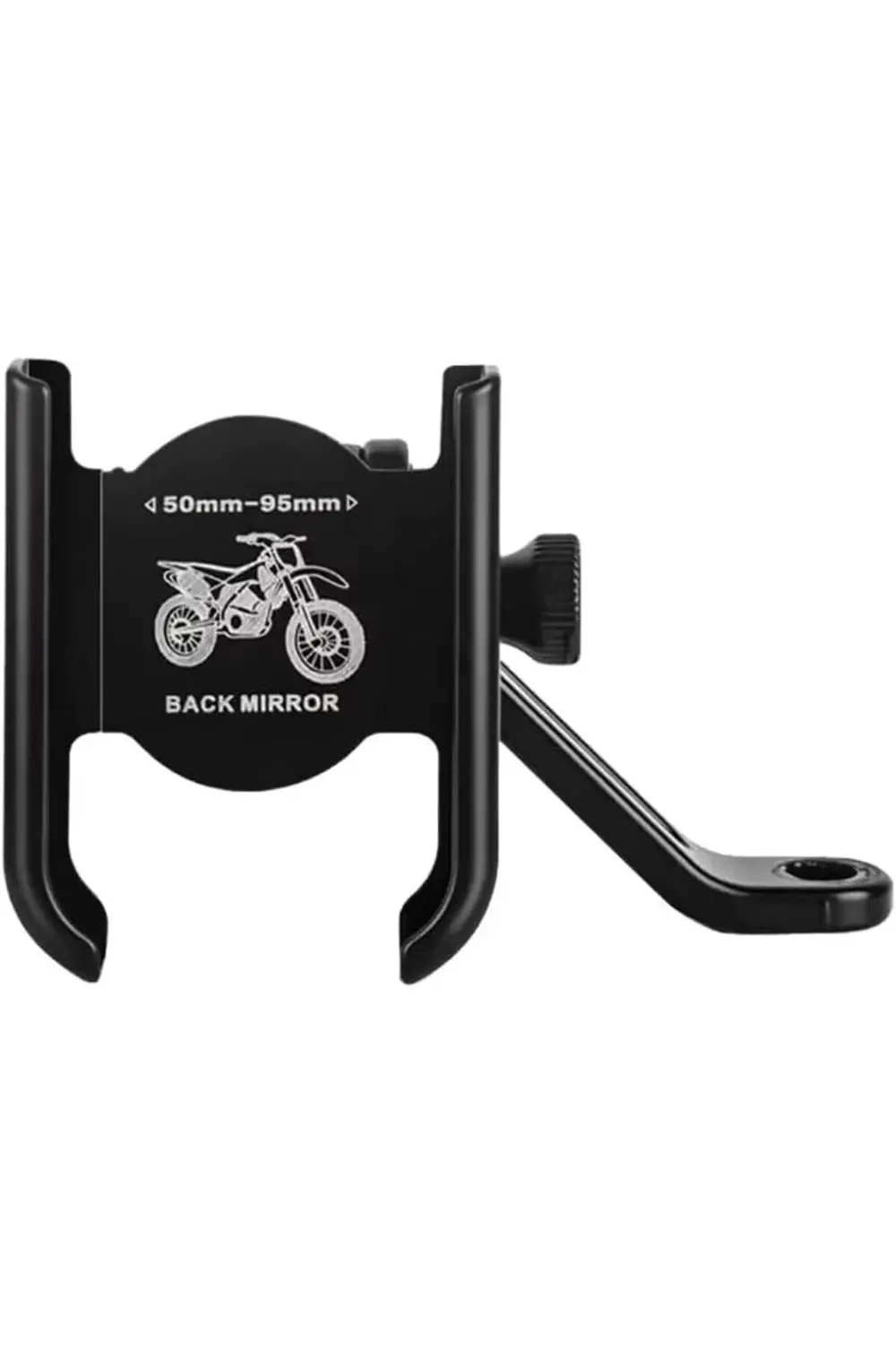 Motor Motosiklet Telefon Tutucu Tamamı Alüminyum Metal Kasa Ayna
