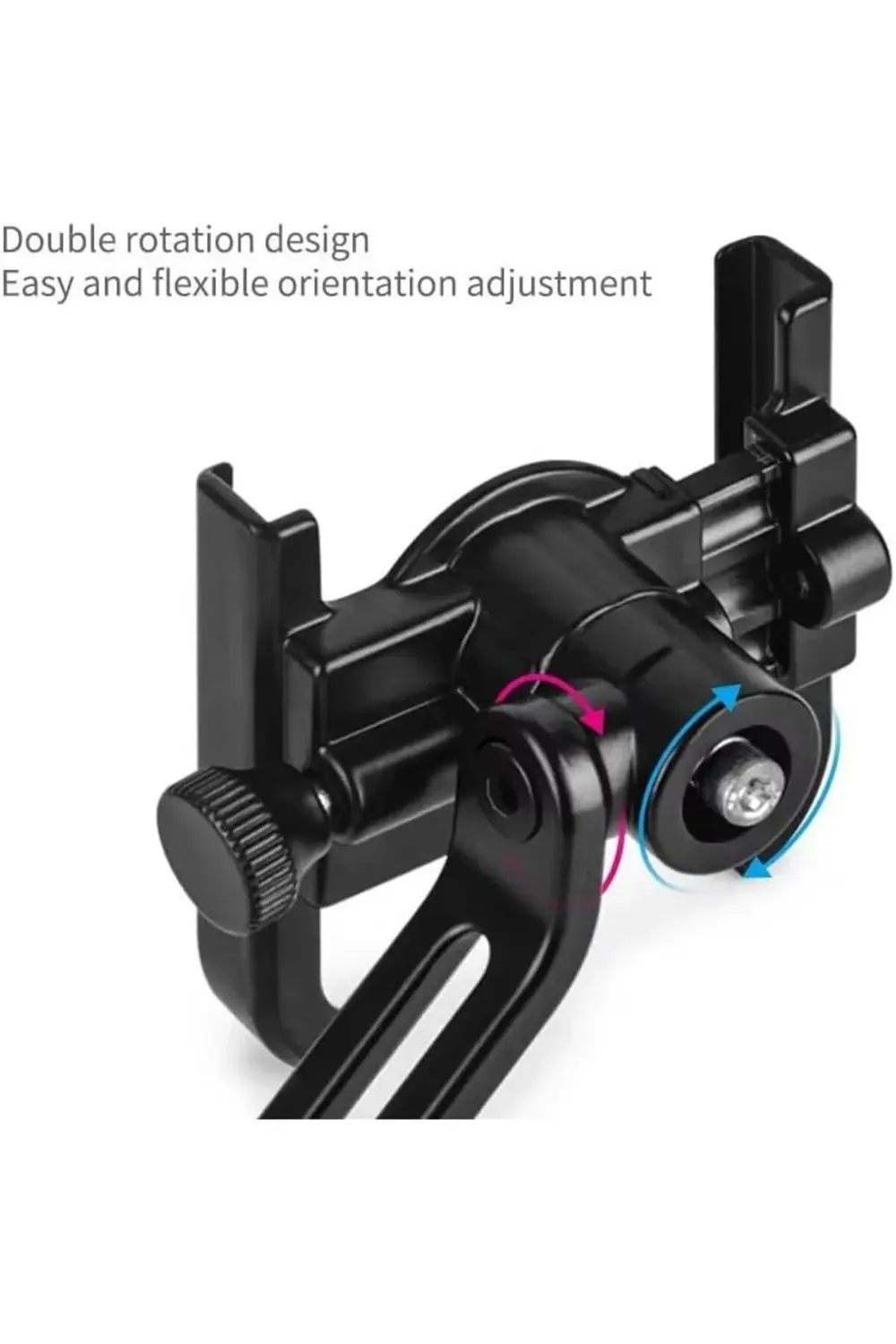 Motor Motosiklet Telefon Tutucu Tamamı Alüminyum Metal Kasa Ayna