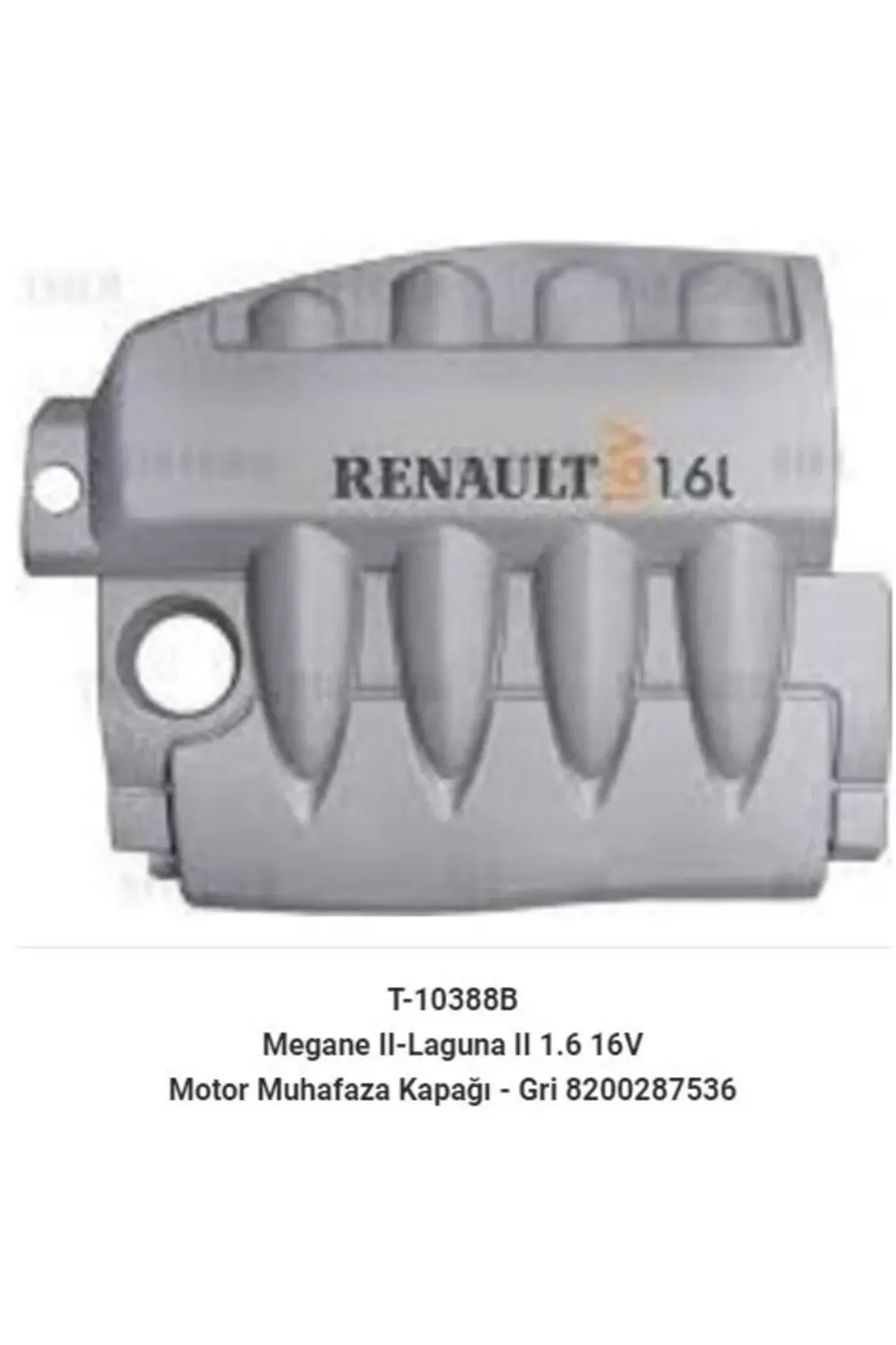 MOTOR MUHAFAZA KAPAGI MEGANE II LAGUNA II 1.6 16V GRI 8200287536