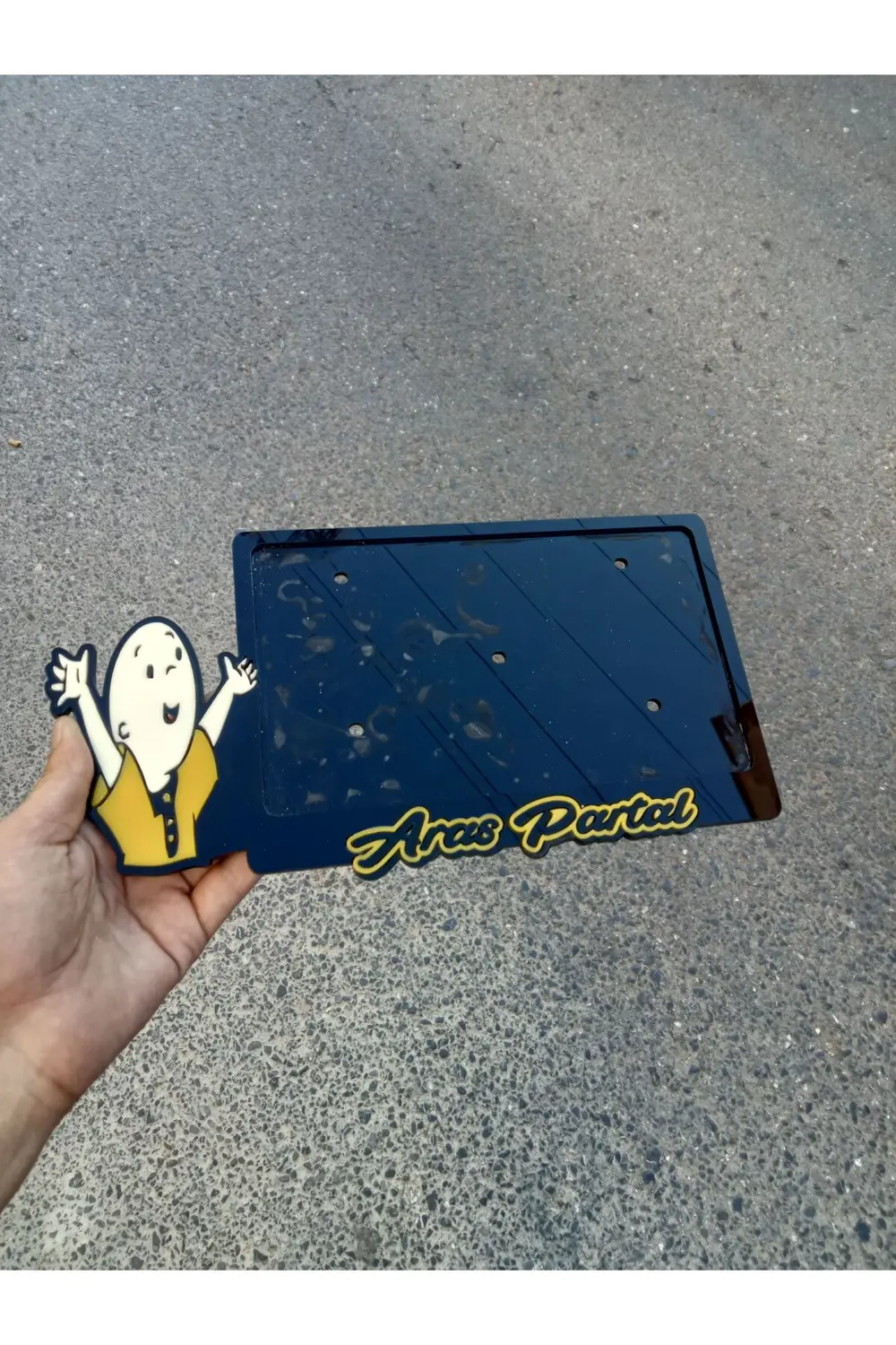 Motor Plakalık Özel Tasarim