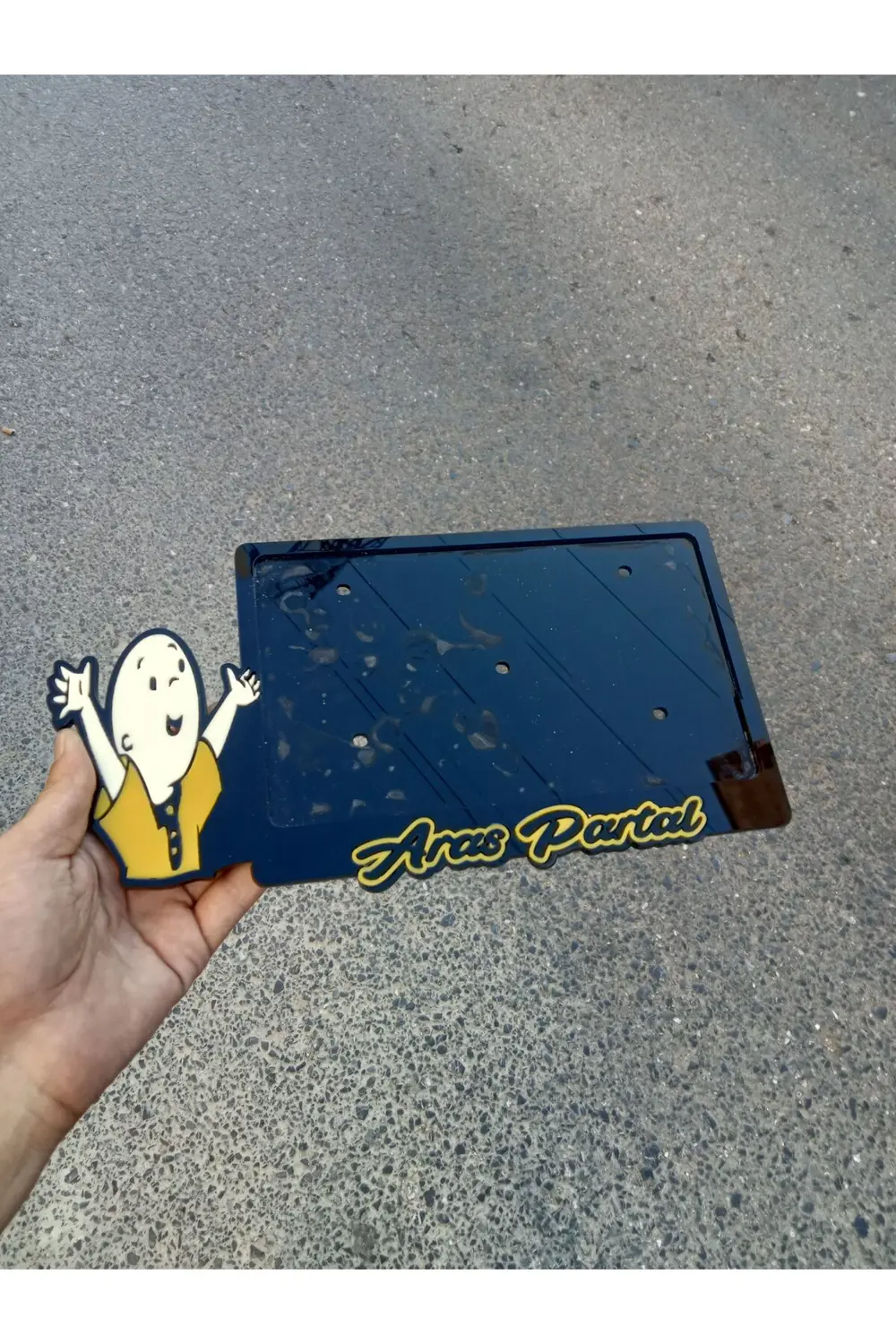 Motor Plakalık Özel Tasarim