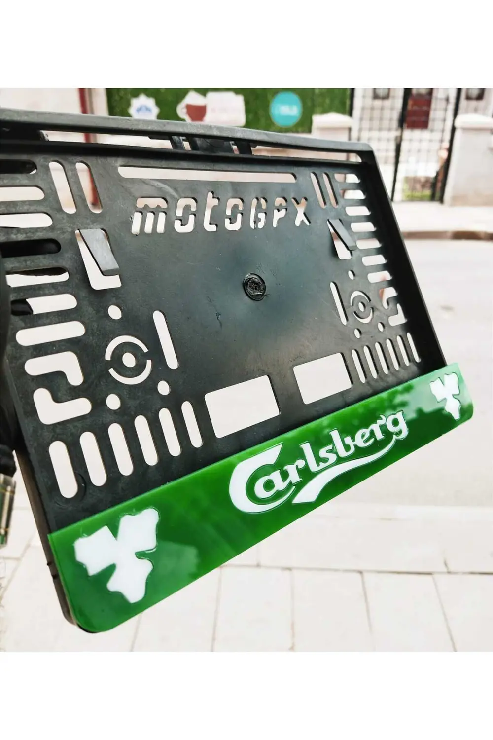 Motor Plakalık Pleksi Lazer Kesim